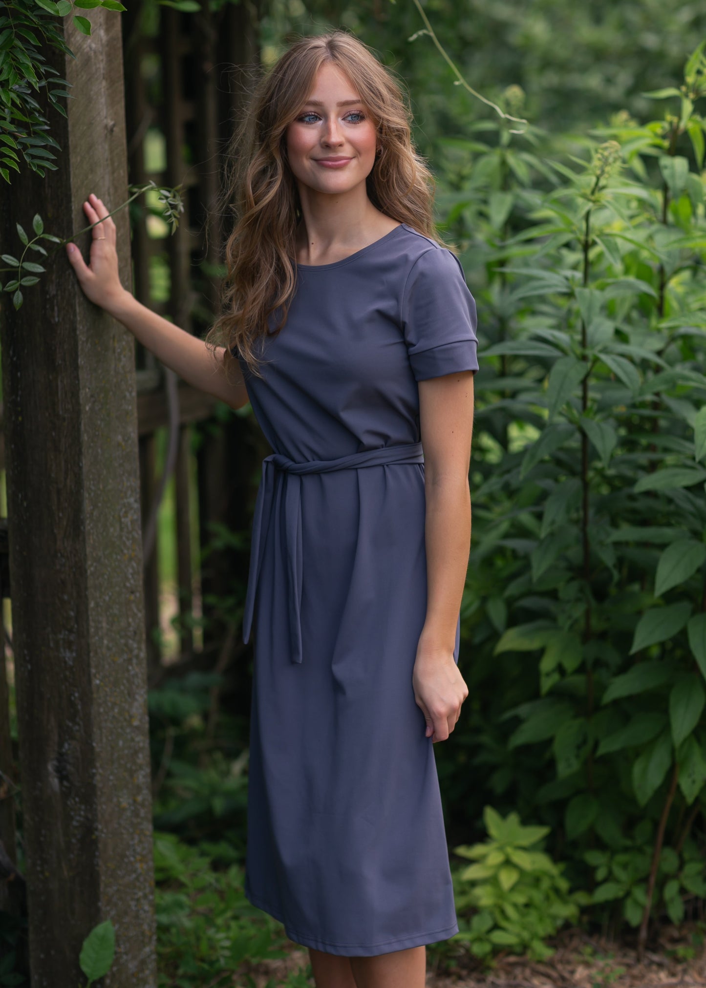 Lennox Classic Midi Dress IC Dresses Gray / XS