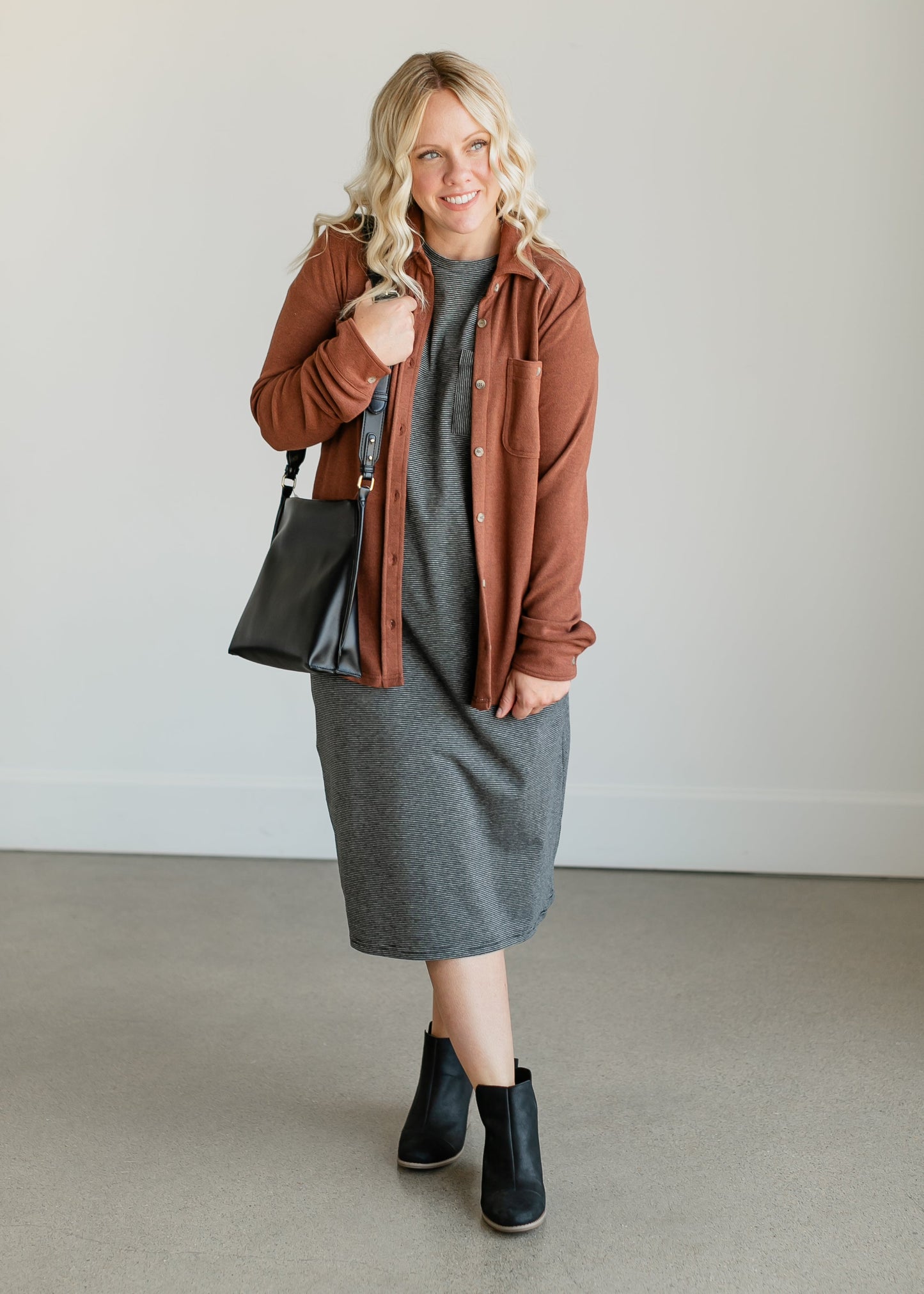 Lewis Long Sleeve Soft Top FF Tops