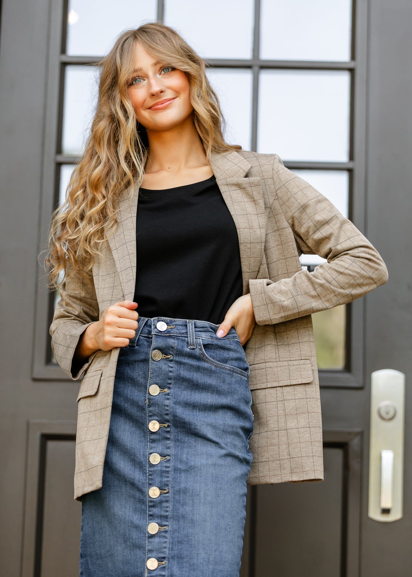 Liverpool Los Angeles® Boyfriend Blazer FF Layering Essentials