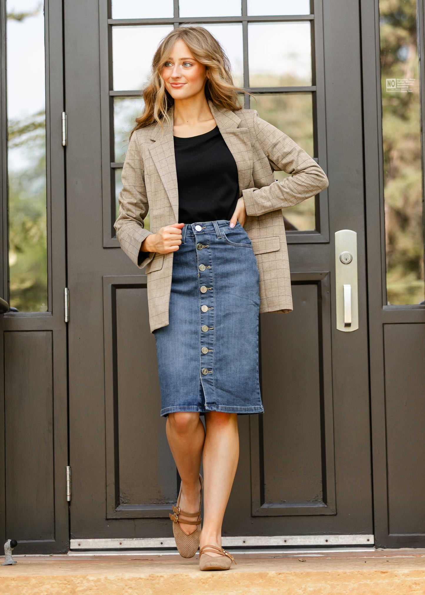 Liverpool Los Angeles® Boyfriend Blazer FF Layering Essentials