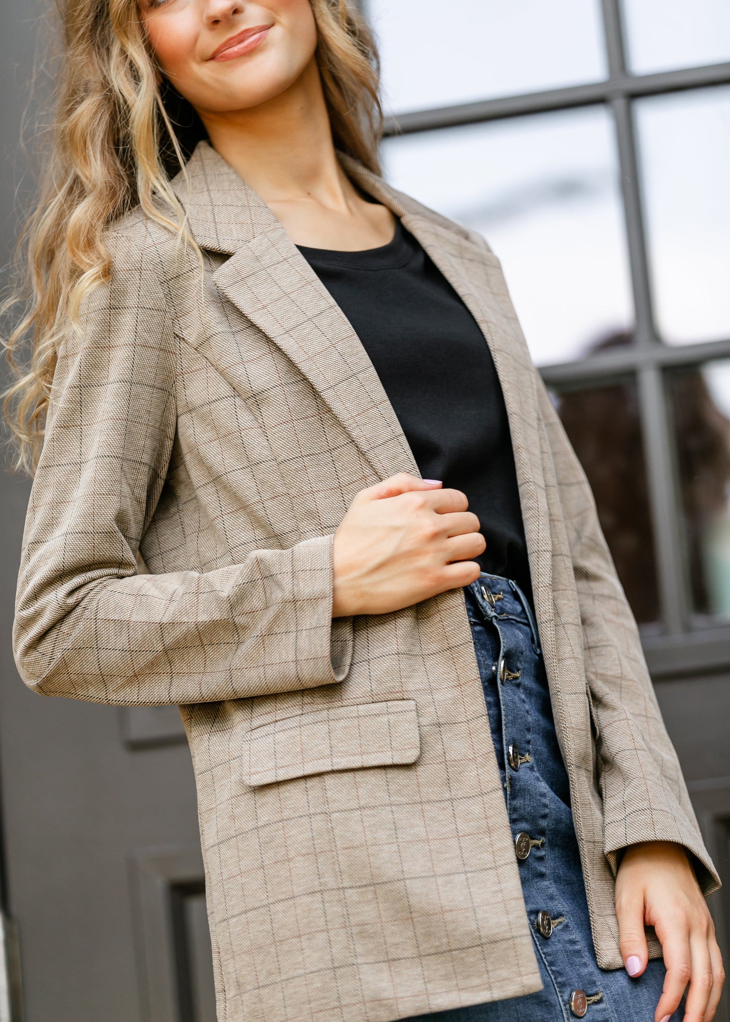 Liverpool Los Angeles® Boyfriend Blazer FF Layering Essentials