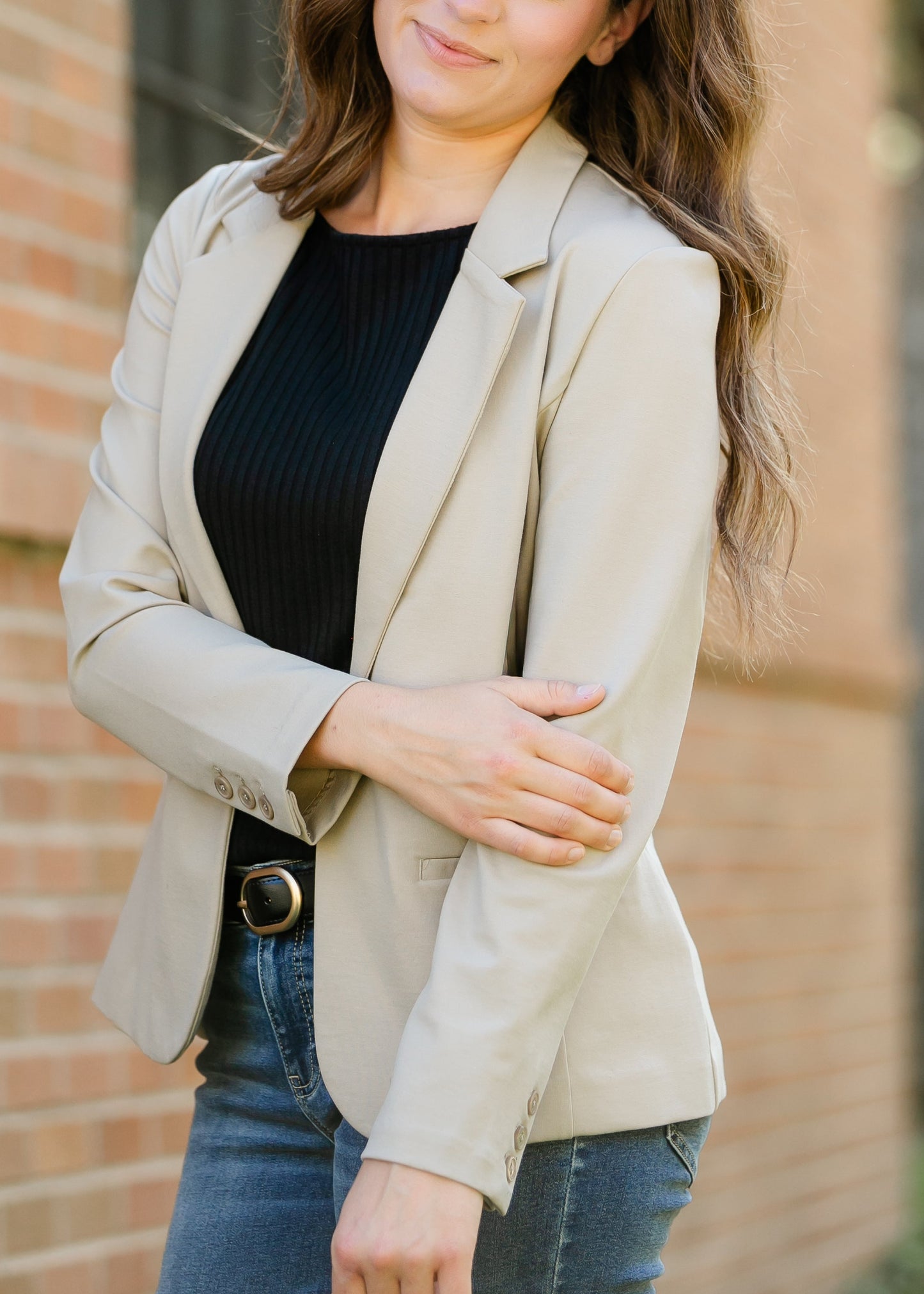 Liverpool Los Angeles® Fitted Single Button Blazer FF Layering Essentials