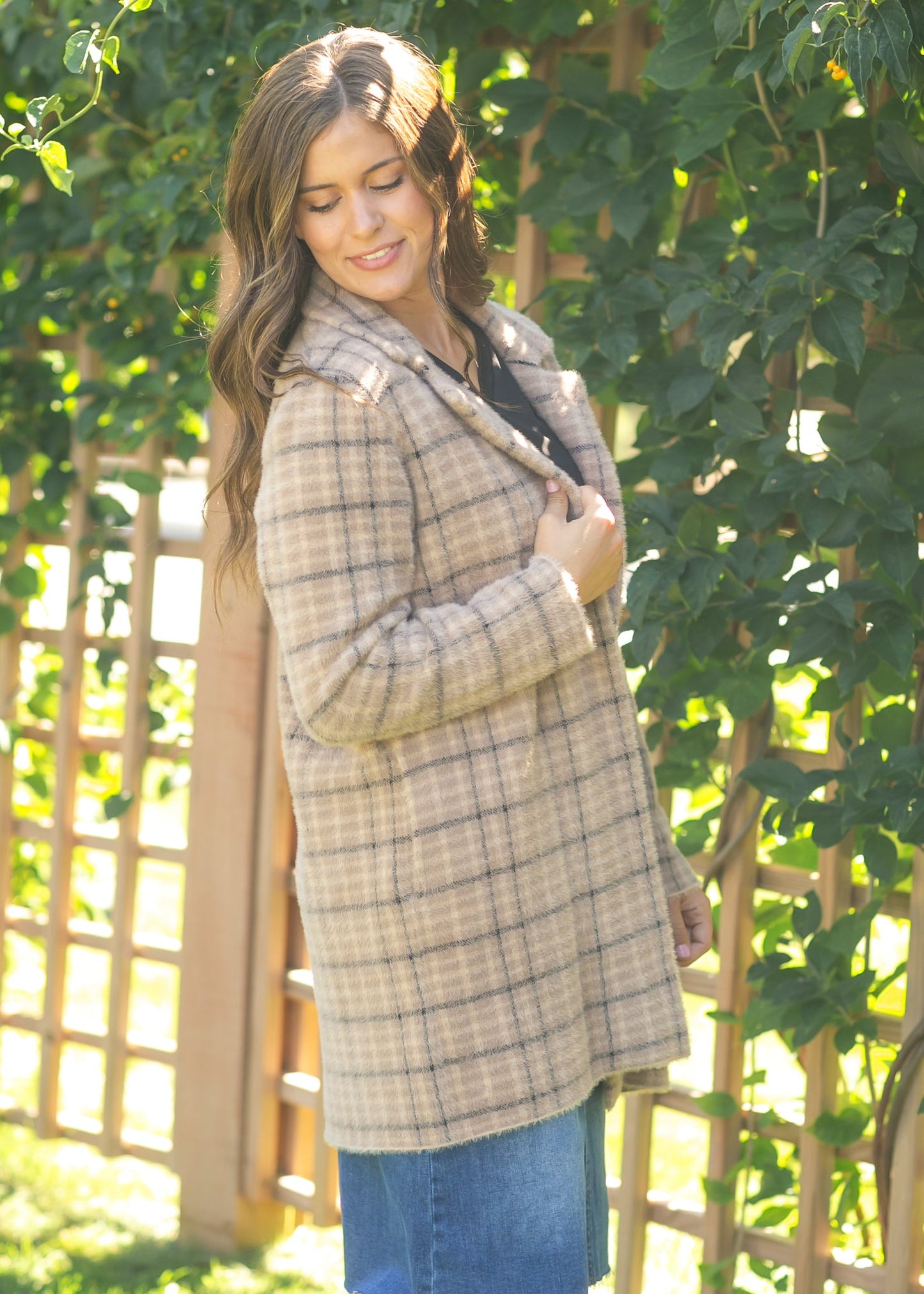 Liverpool Los Angeles® Open Front Sweater Coat FF Layering Essentials