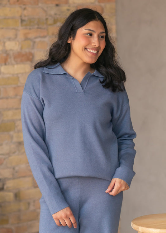 Long Sleeve Sweater Top FF Tops