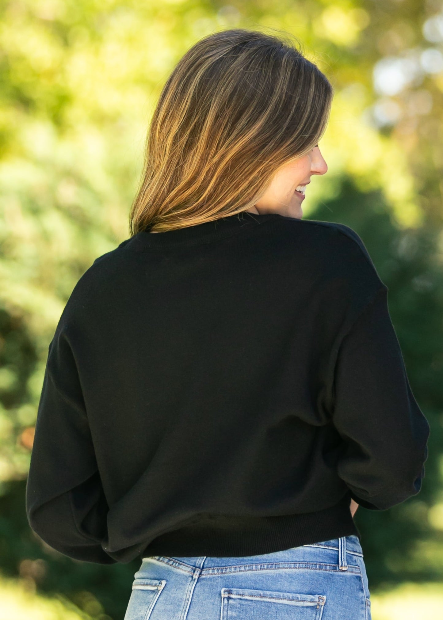 Loose Fit Heavy Knit Pullover Sweater FF Tops