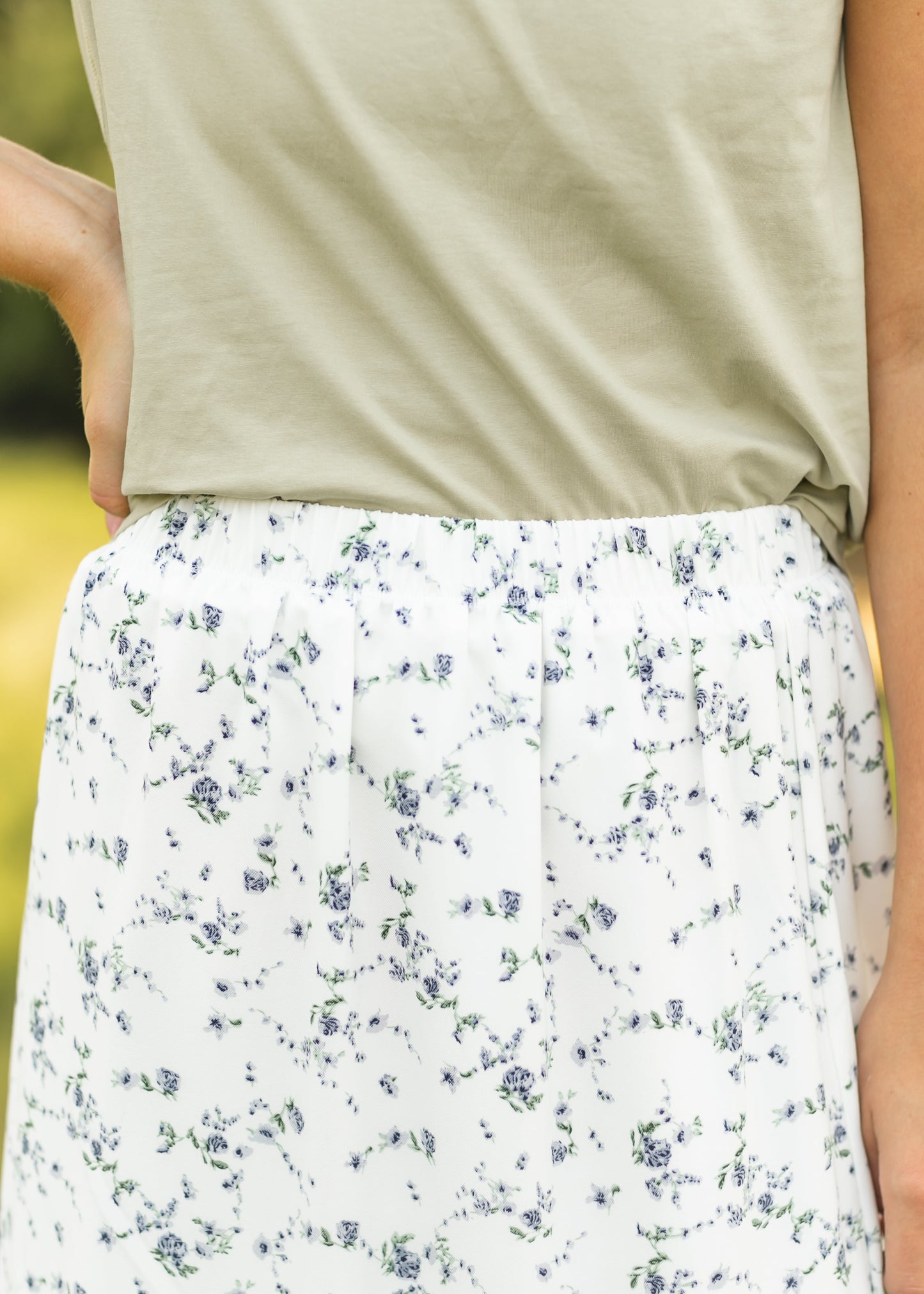 Lynn Tiered Peasant Maxi Skirt IC Skirts