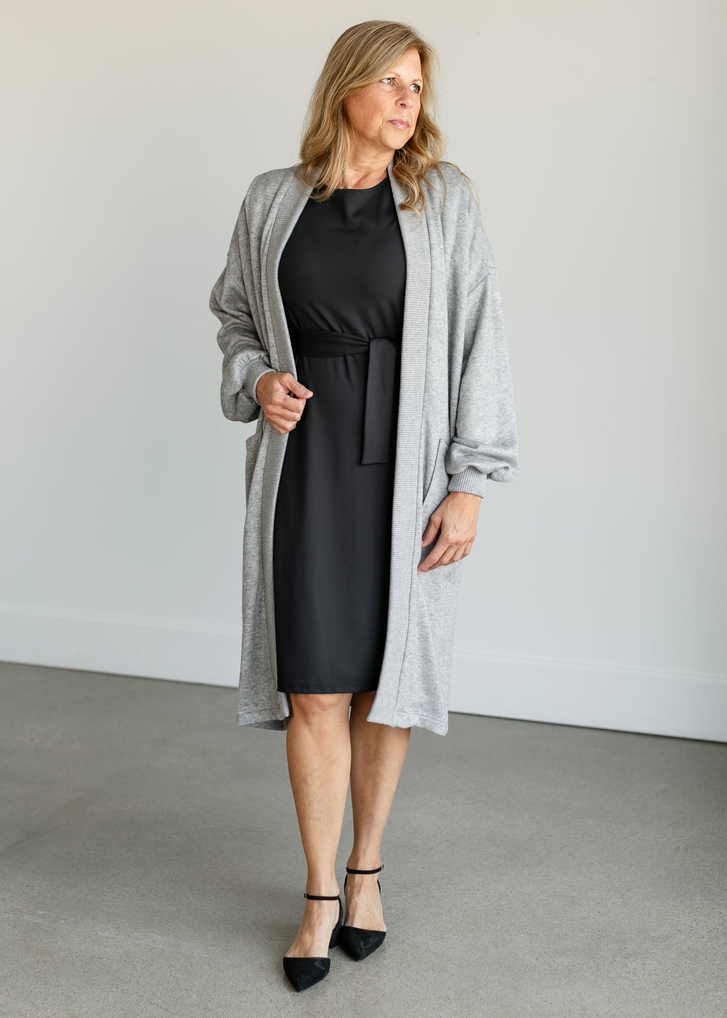 Marla Duster Sweater Coat FF Tops