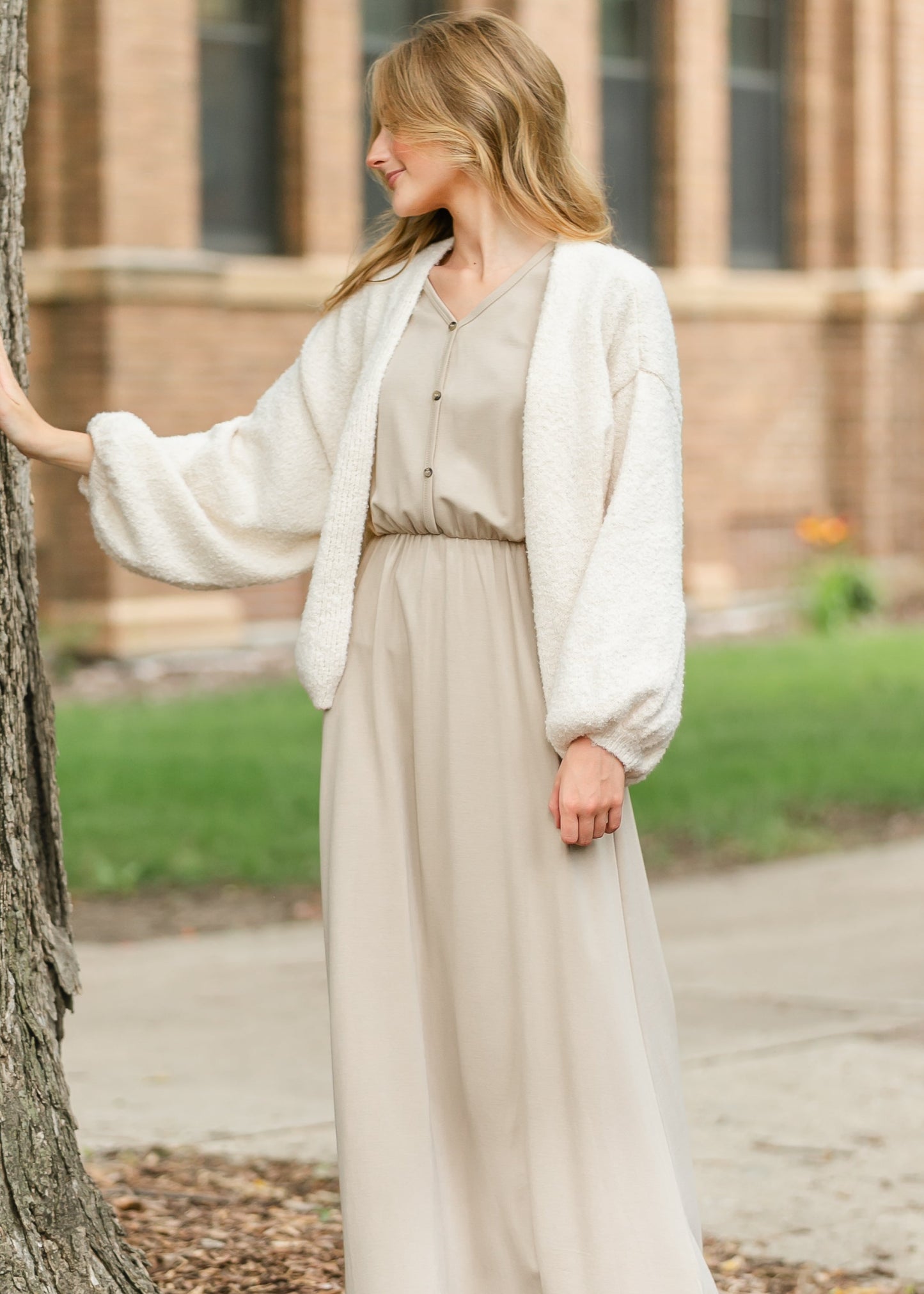 Marley Dolman Sleeve Cardigan FF Tops