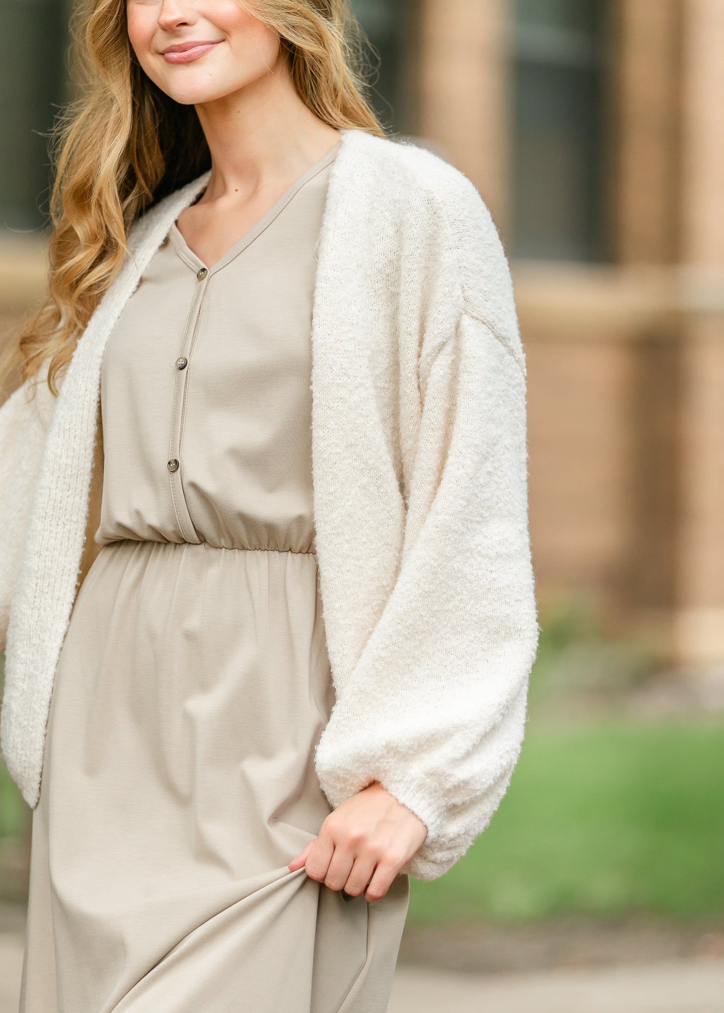 Marley Dolman Sleeve Cardigan FF Tops
