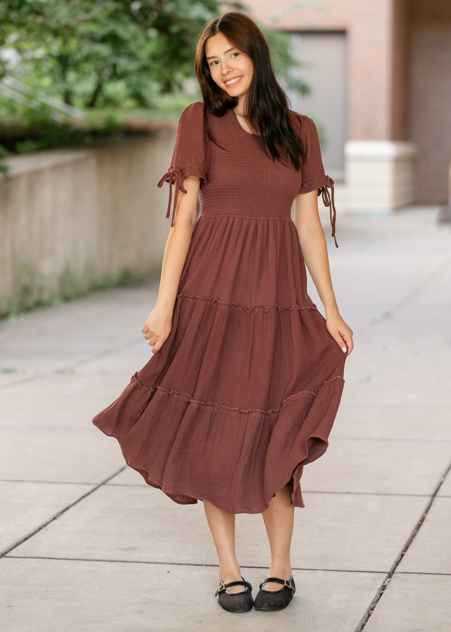 Merritt Short Sleeve Dress FF Dresses