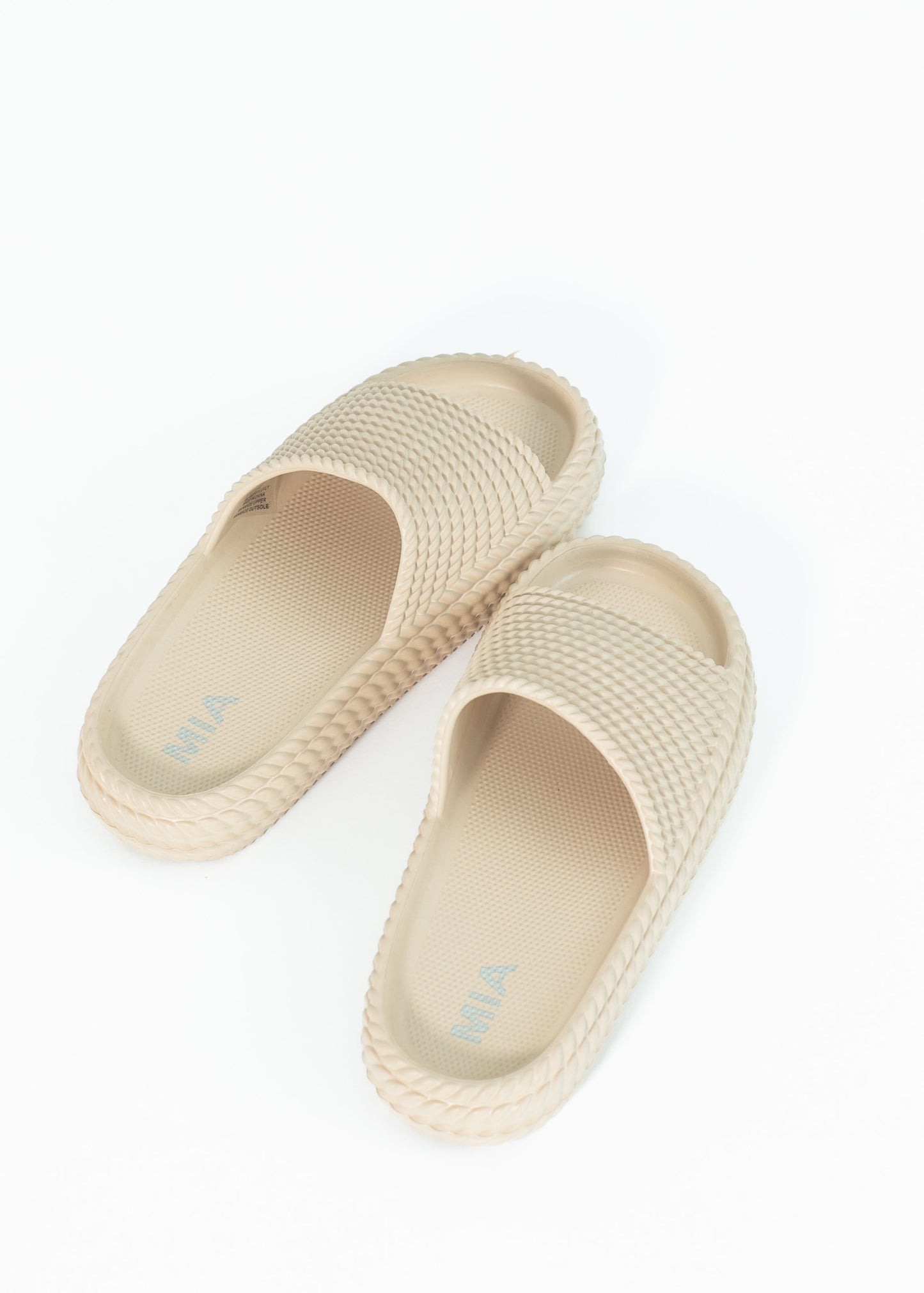 MIA™ Luvly Platform Cushioned Slid Sandal Shoes