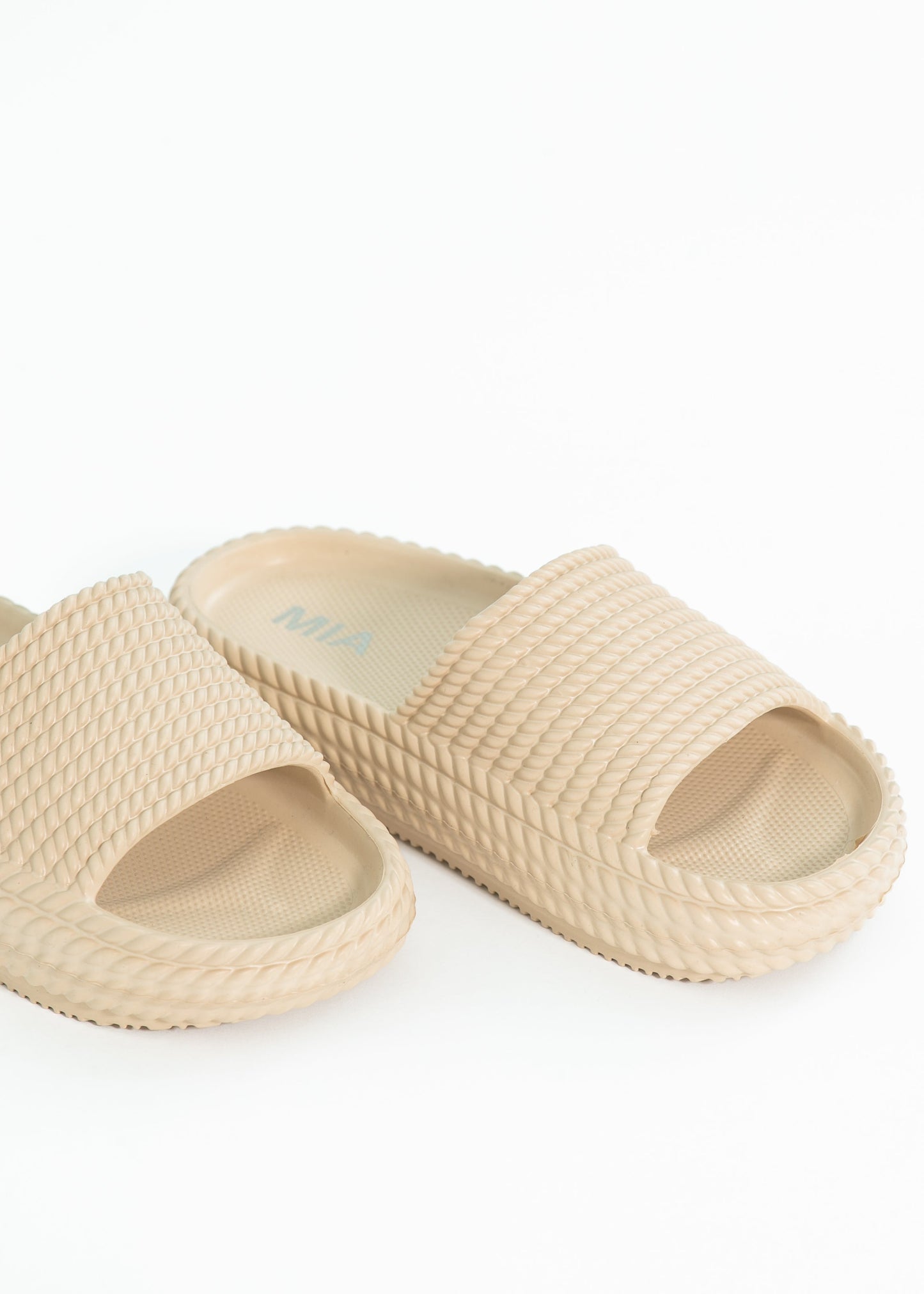MIA™ Luvly Platform Cushioned Slid Sandal Shoes