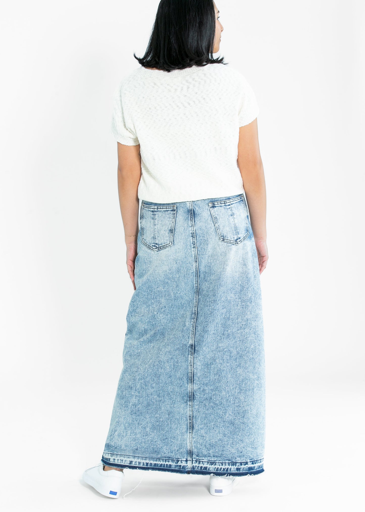 Mina Denim Maxi Skirt IC Skirts