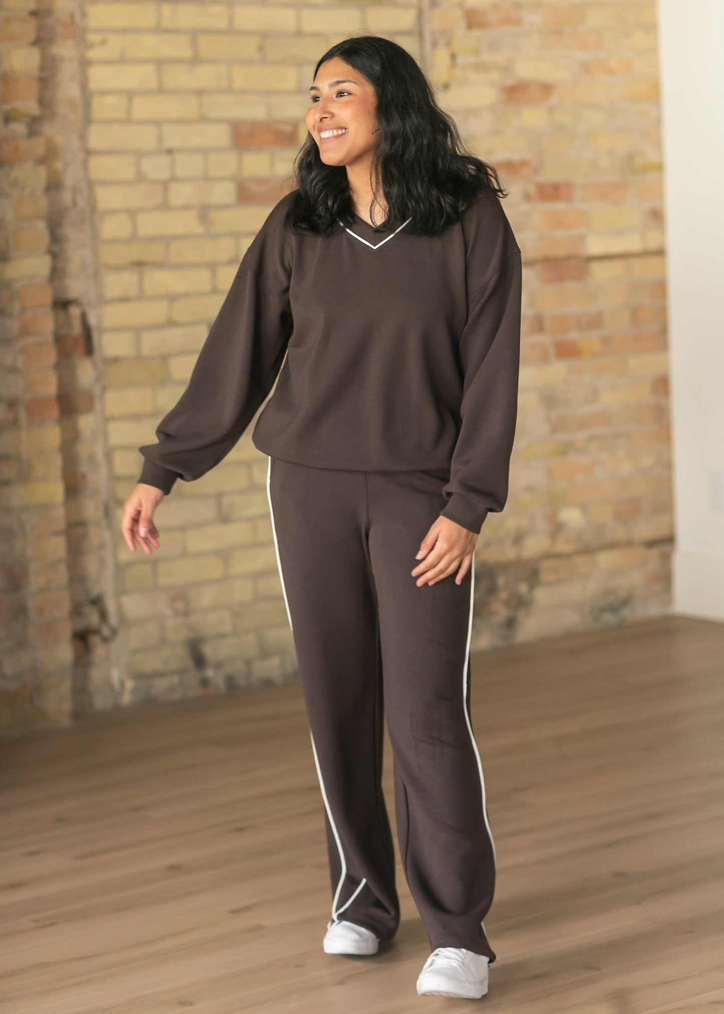 Modal Scuba Two Stripe Pants FF Skirts