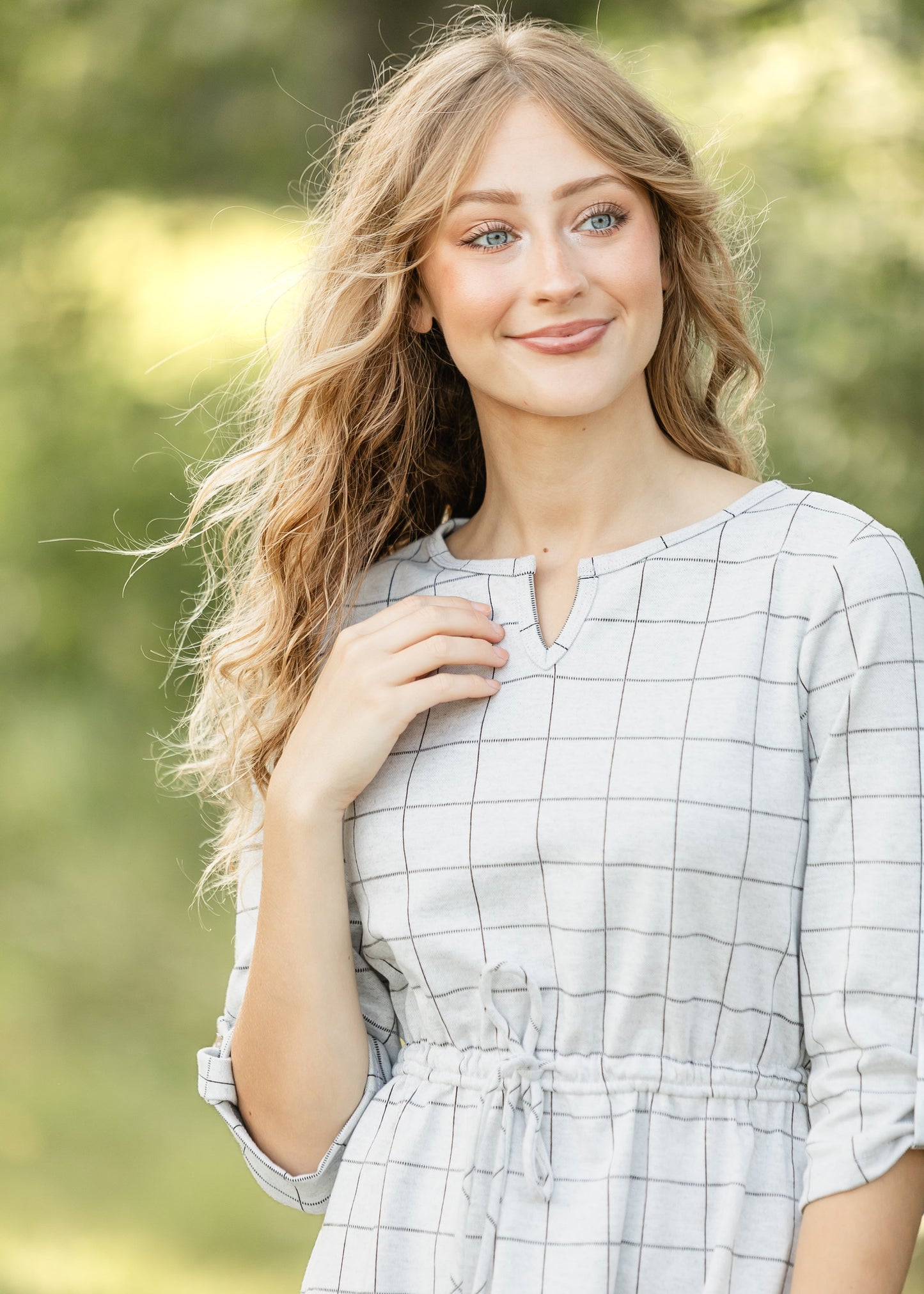 Monica Tie Waist Midi Dress IC Dresses