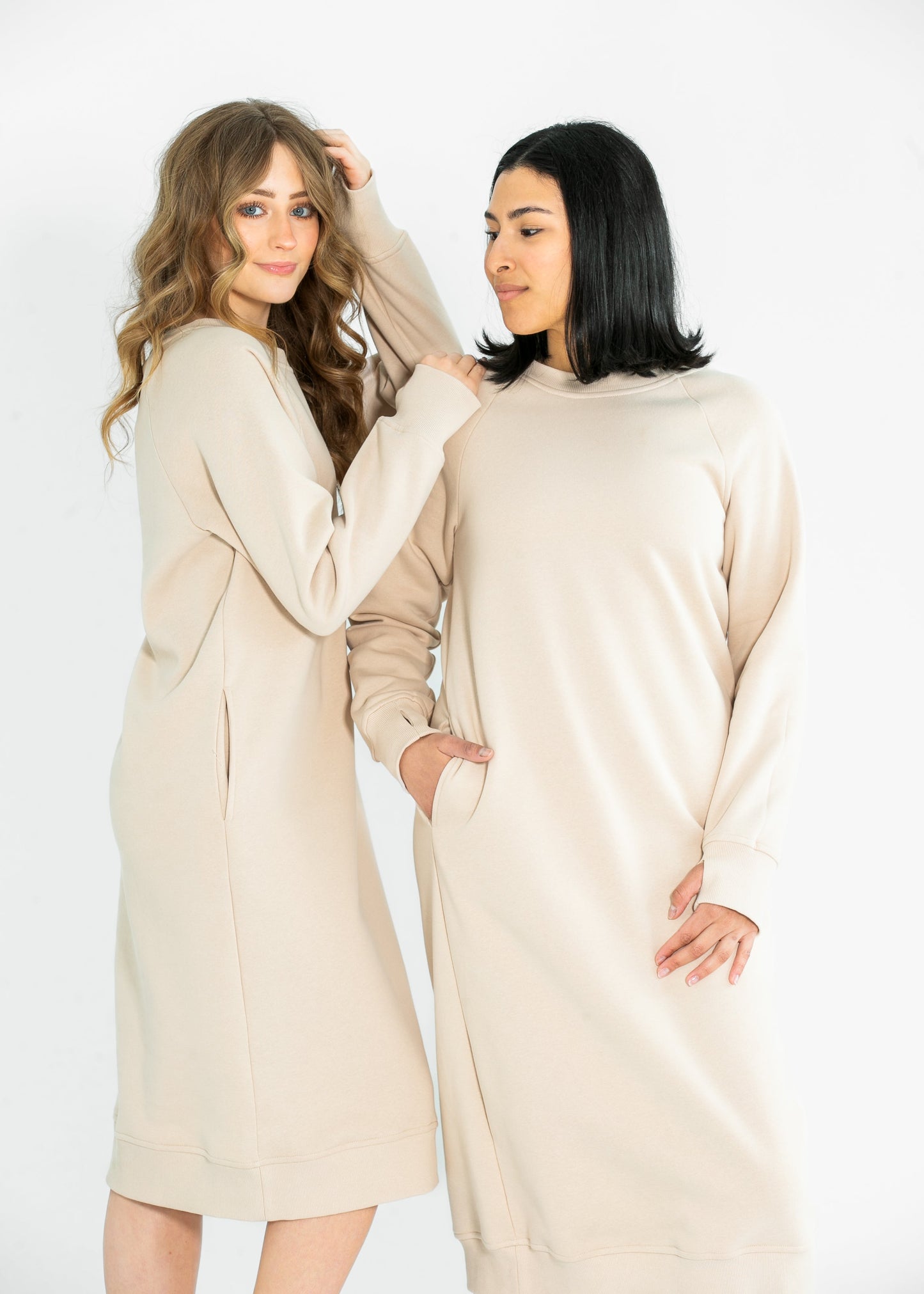 Nova Crewneck Sweatshirt Dress IC Dresses