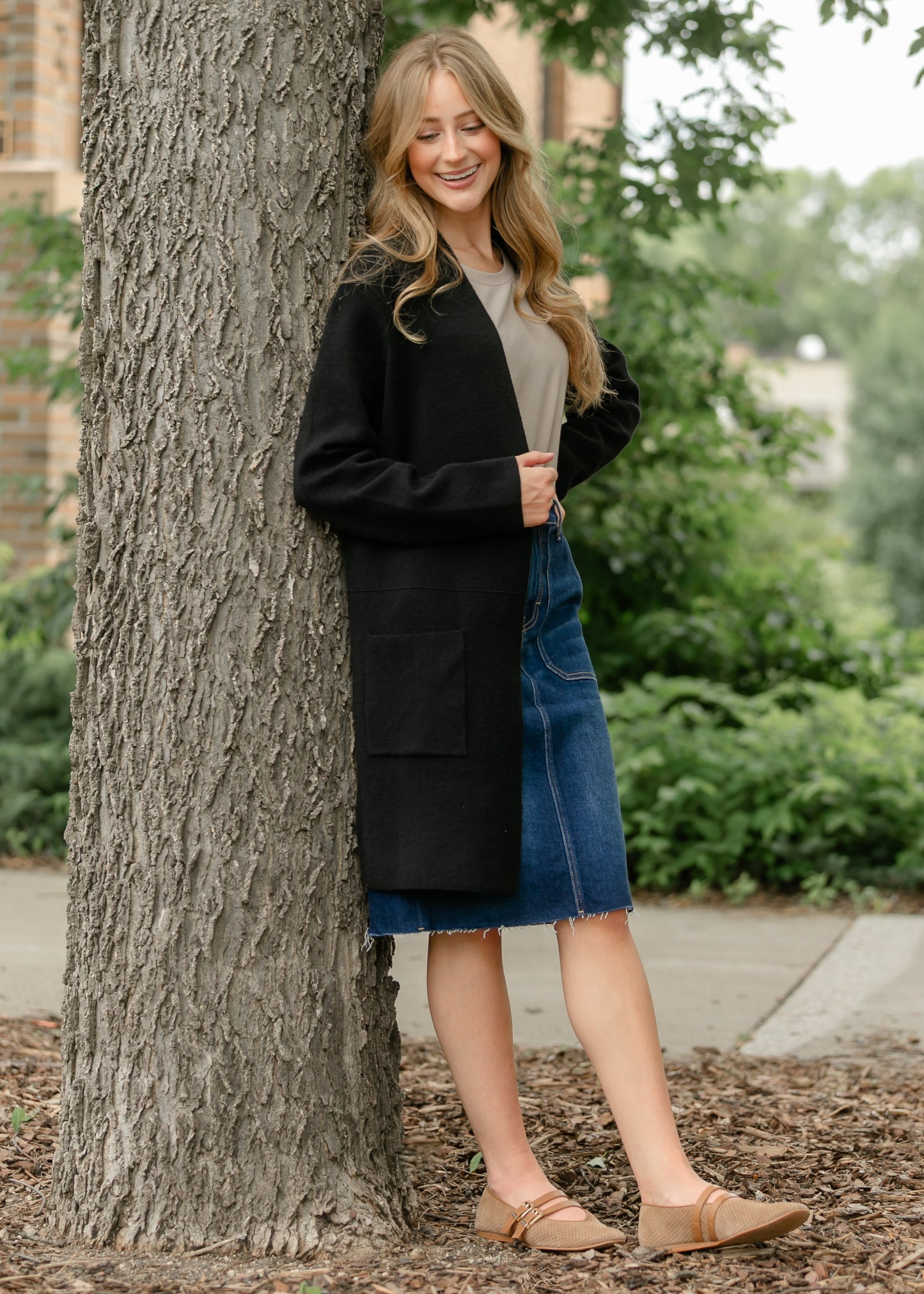 Oaklyn Ultra Soft Coat FF Tops