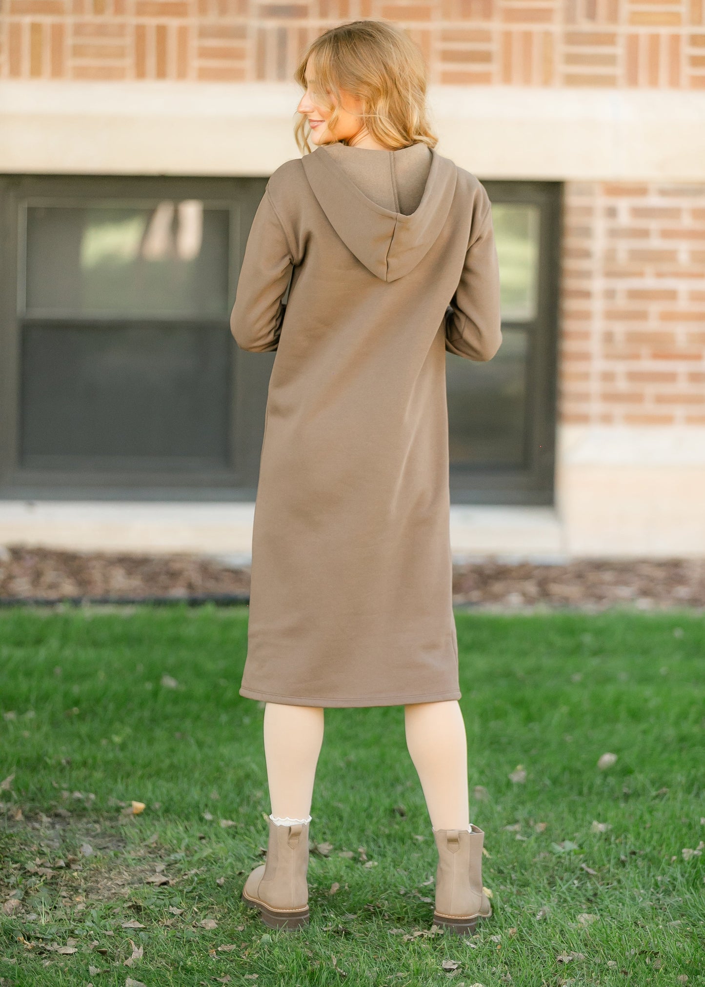 Olympia Zipper Sweatshirt Dress IC Dresses