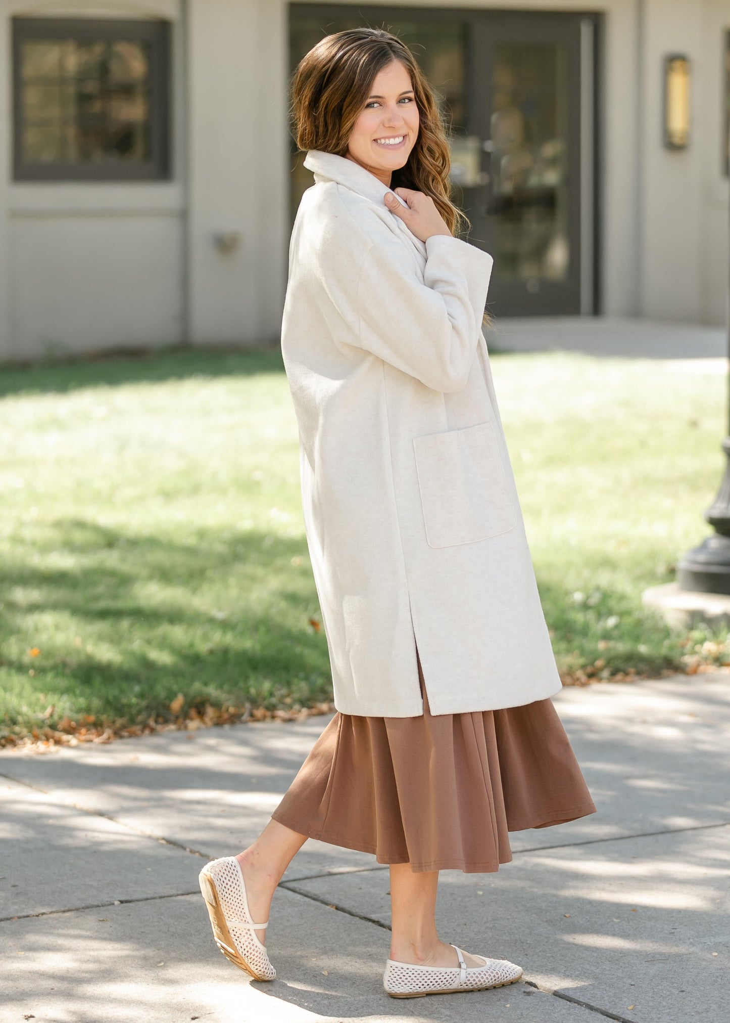 Out of Town Open Front Coat FF Layering Essentials