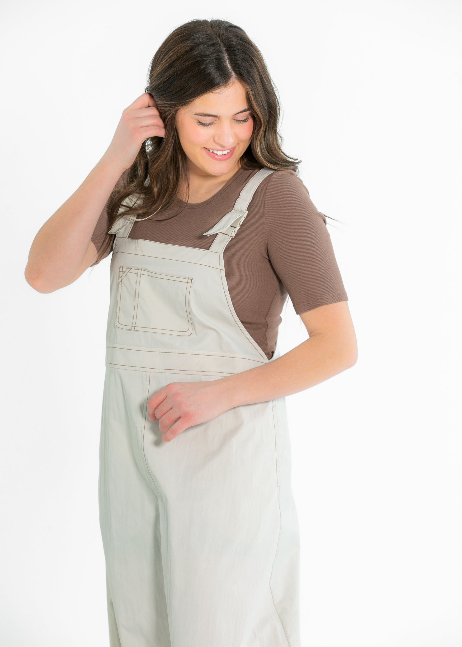 Overall Jumper Stone Wash Maxi Dress FF Dresses