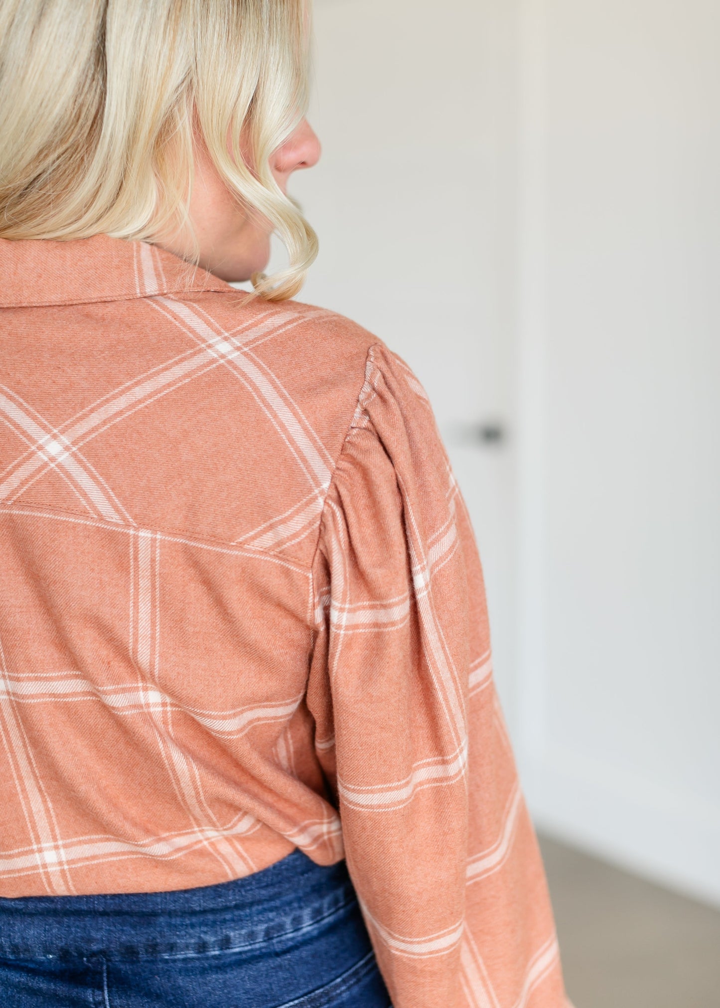 Overland Plaid Button Up Top FF Tops