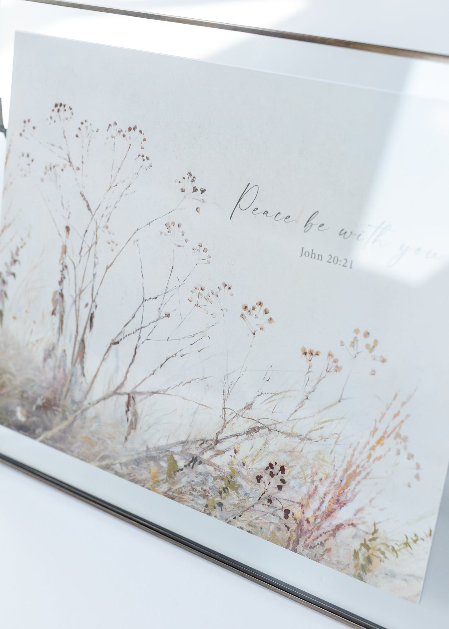 Peace Be With You Christian Art Print FF Home + Lifestyle