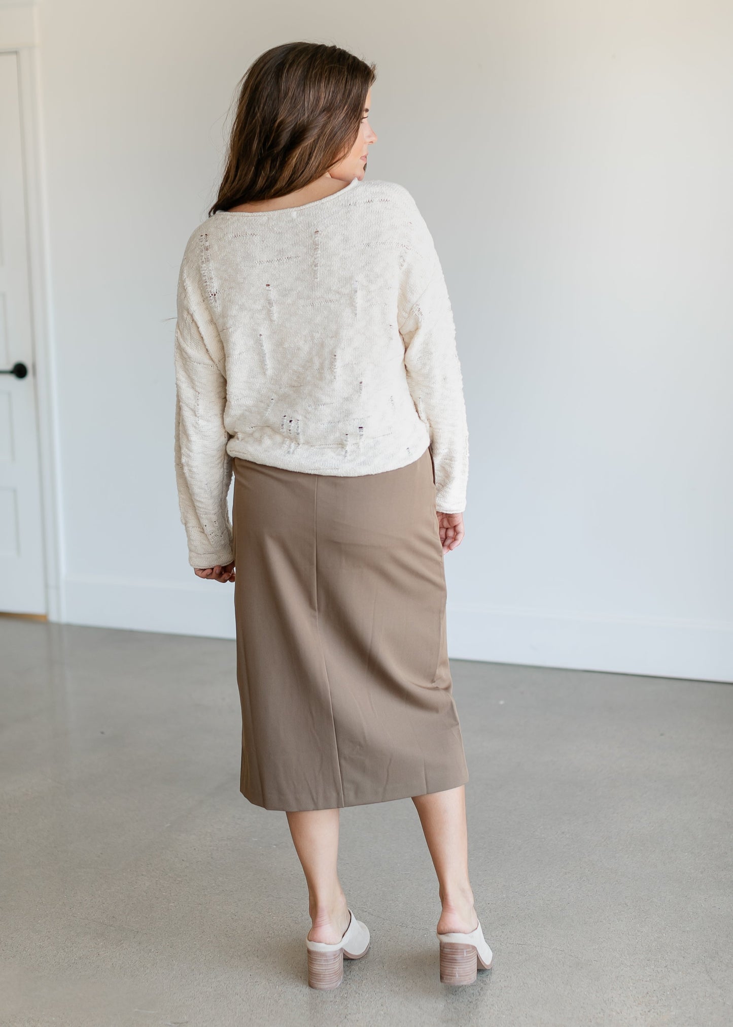Penny Trouser Midi Skirt FF Skirts
