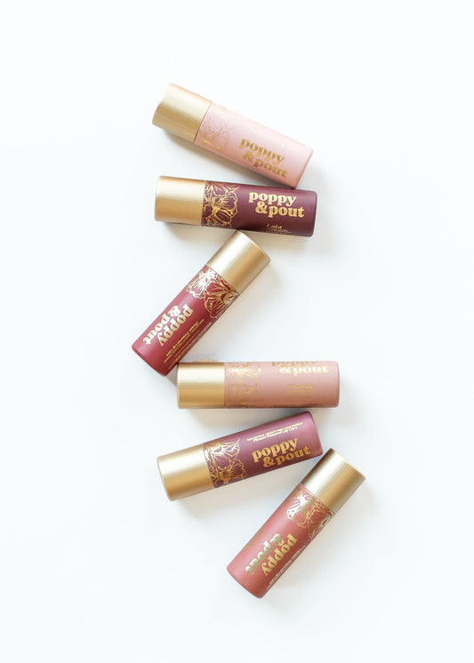 Poppy & Pout Tinted Lip Balm FF Home + Lifestyle