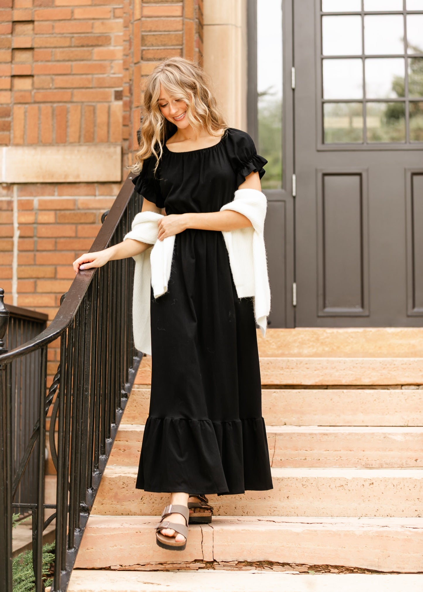 Preorder Amy Puff Sleeve Maxi Dress IC Dresses