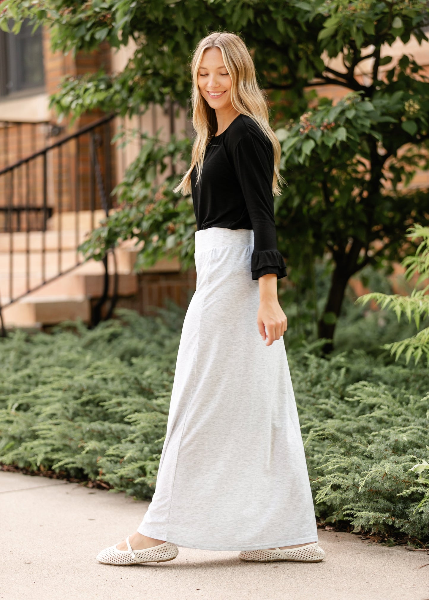 Preorder Clarise Premium Knit Maxi Skirt IC Skirts