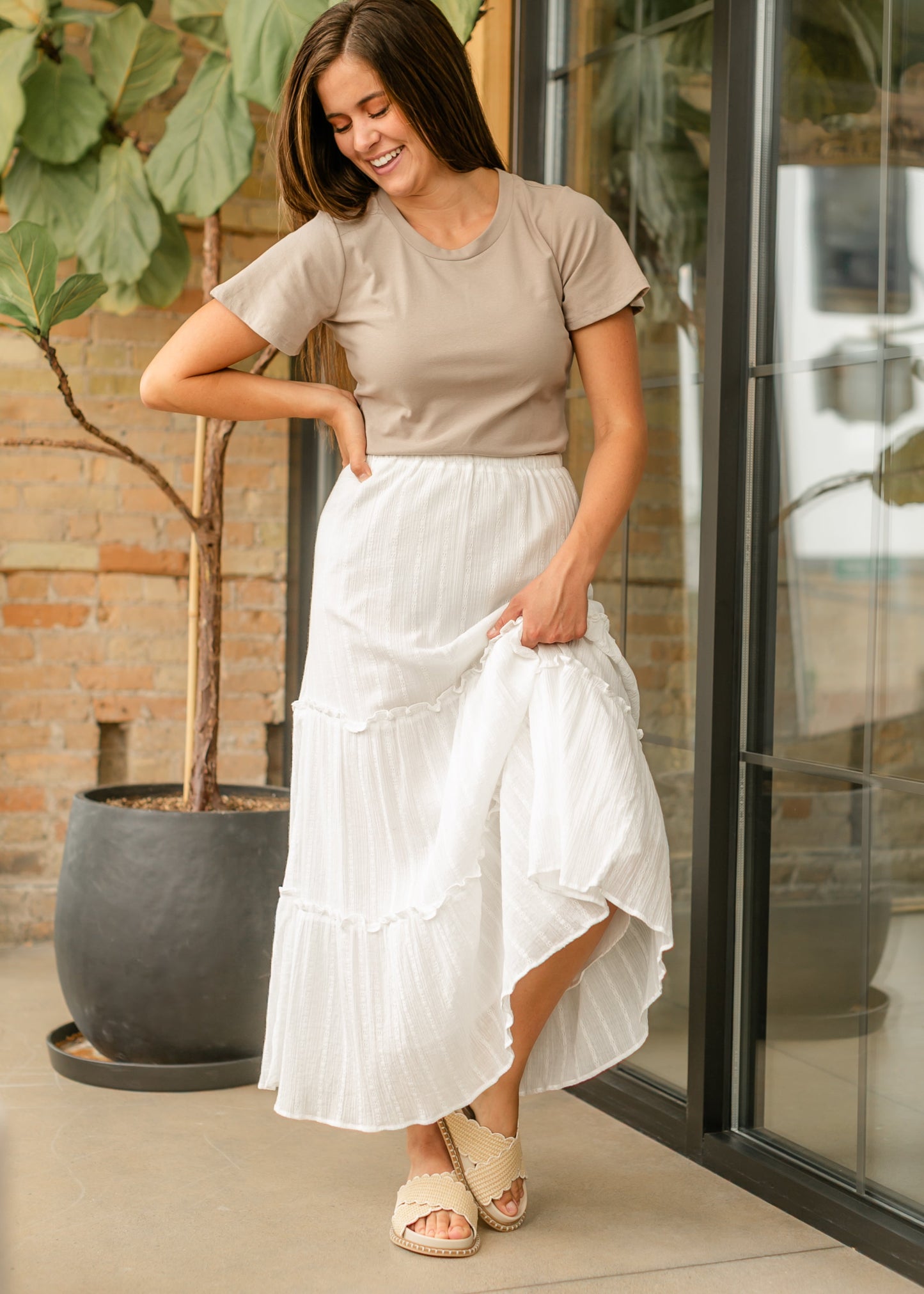 Preorder Essential Flutter Sleeve Top IC Tops