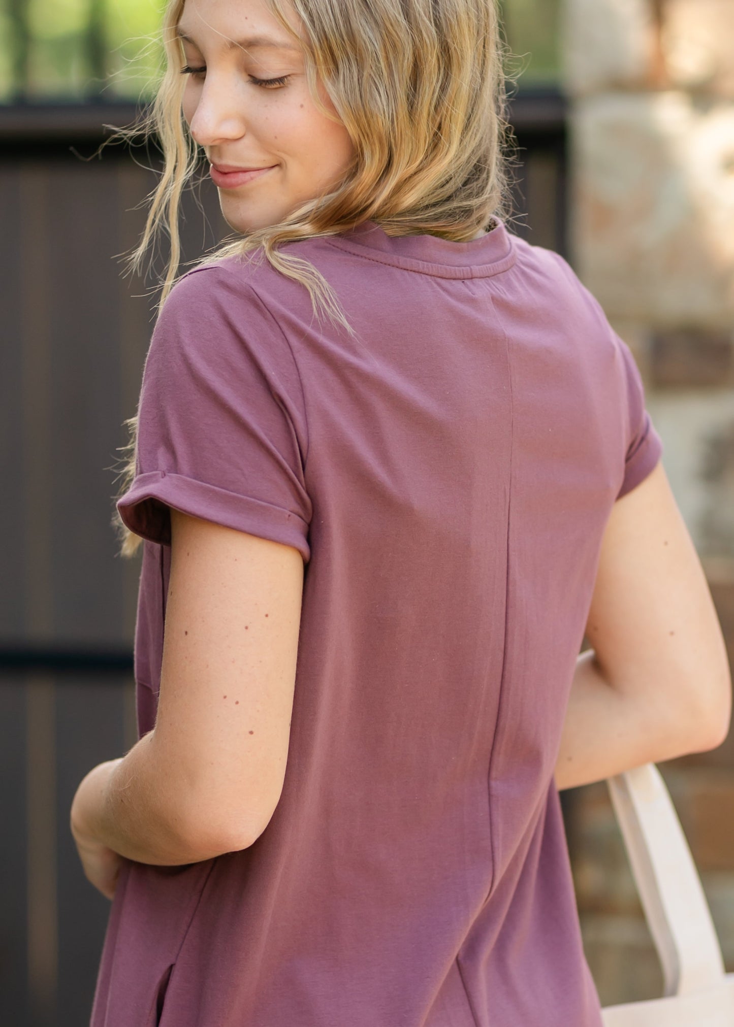 Preorder Finley V-neck T-shirt Dress IC Dresses