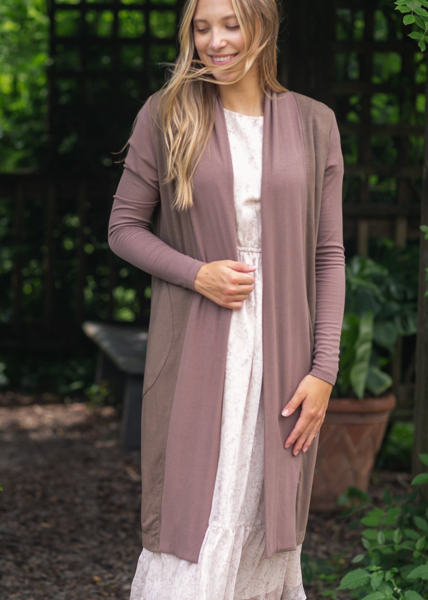 Preorder Kylin Open Front Cardigan IC Layering Essentials