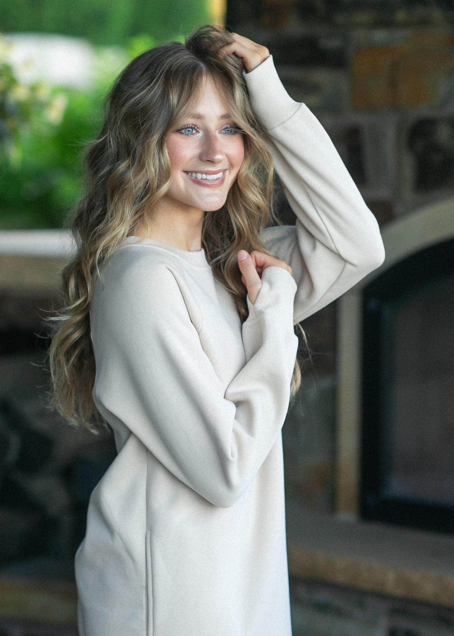 Preorder Nova Crewneck Sweatshirt Dress IC Dresses