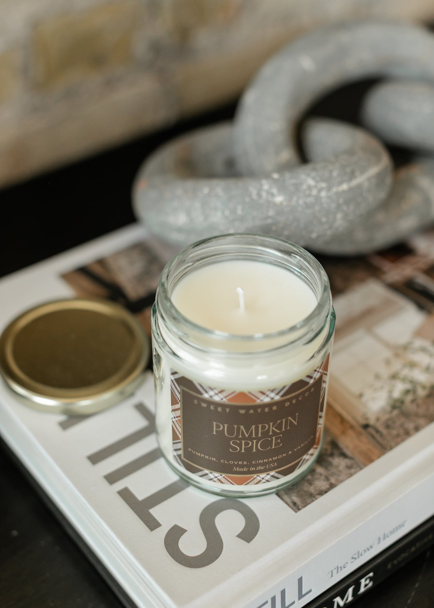 Pumpkin Spice 9 oz Soy Candle FF Home + Lifestyle