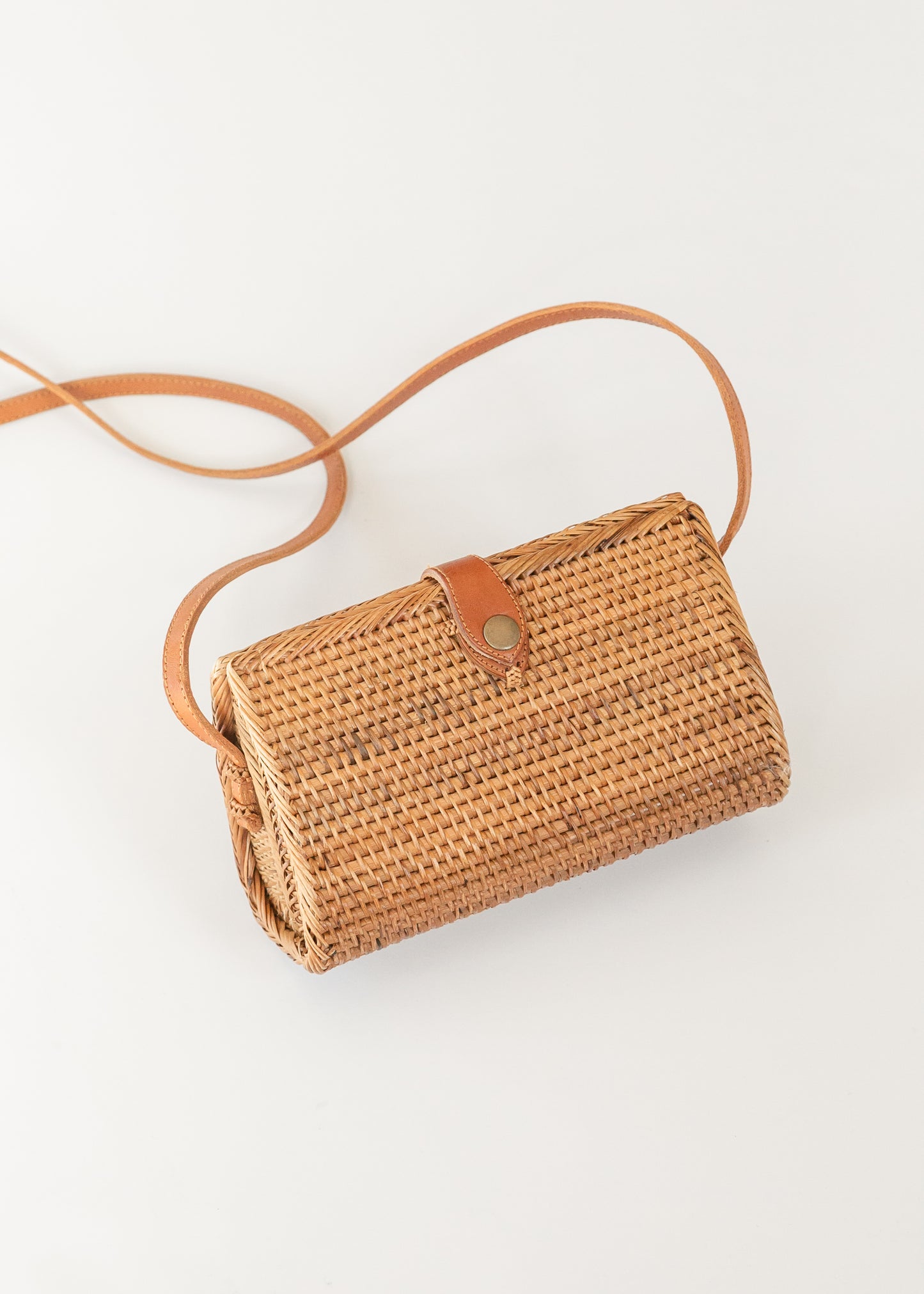Rattan Bag Crossbody Accessory