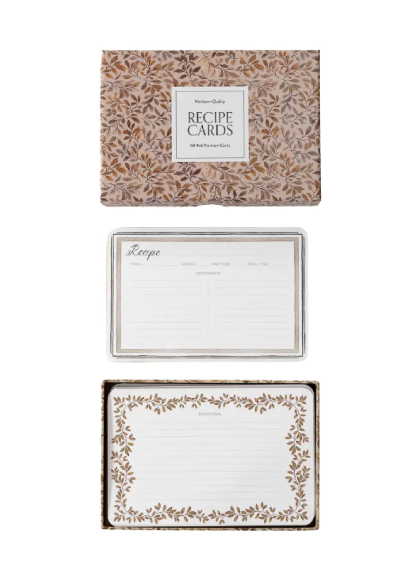 Recipe Cards 50 pc. Set FF Home + Lifestyle