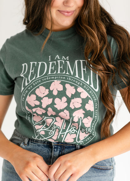 Redeemed Easter Graphic Tee FF Tops