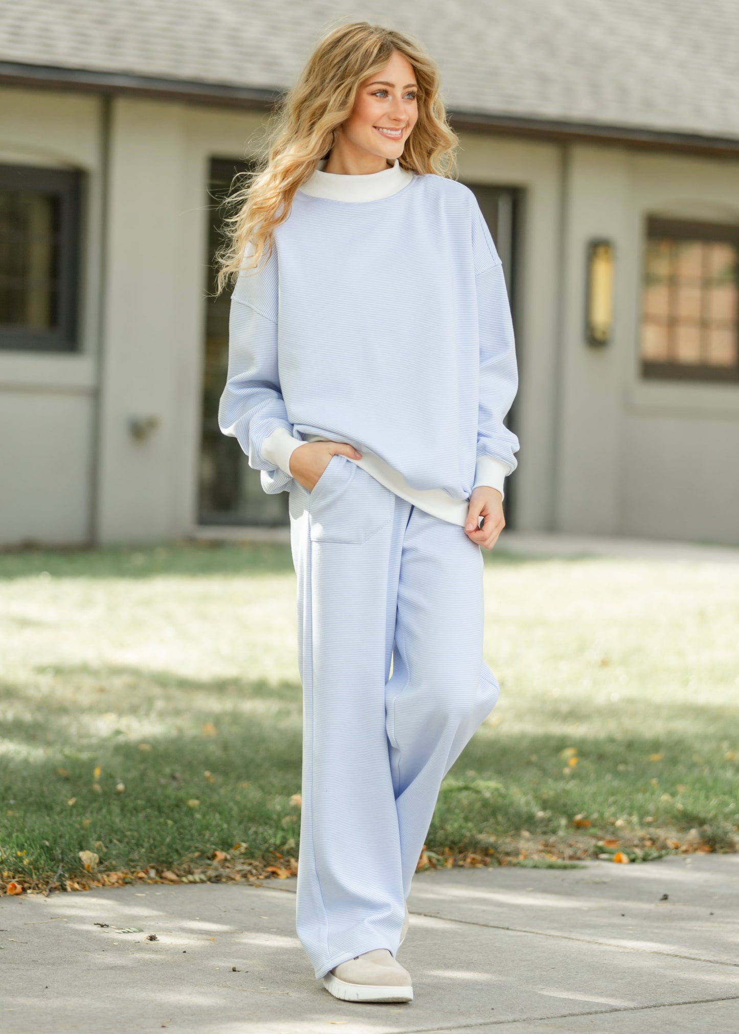 Relaxed Stripe Sweatpants FF Pants