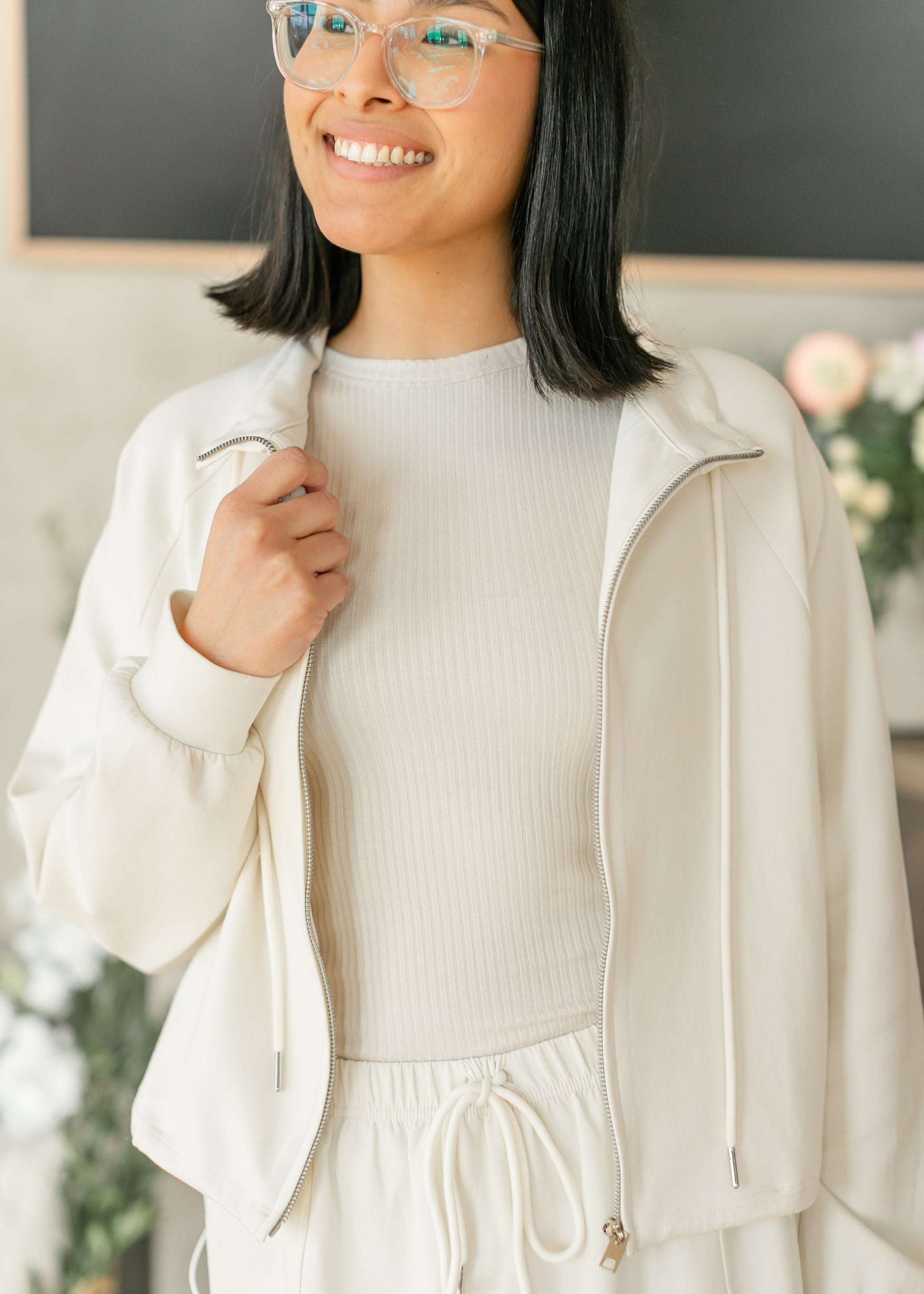 Ribbed Stretchy Layering Tank Top FF Tops Light Mocha / S