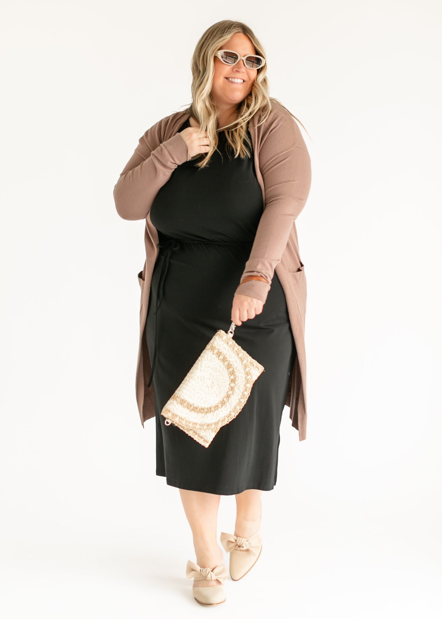 Romy Self Tie Maxi Dress IC Dresses