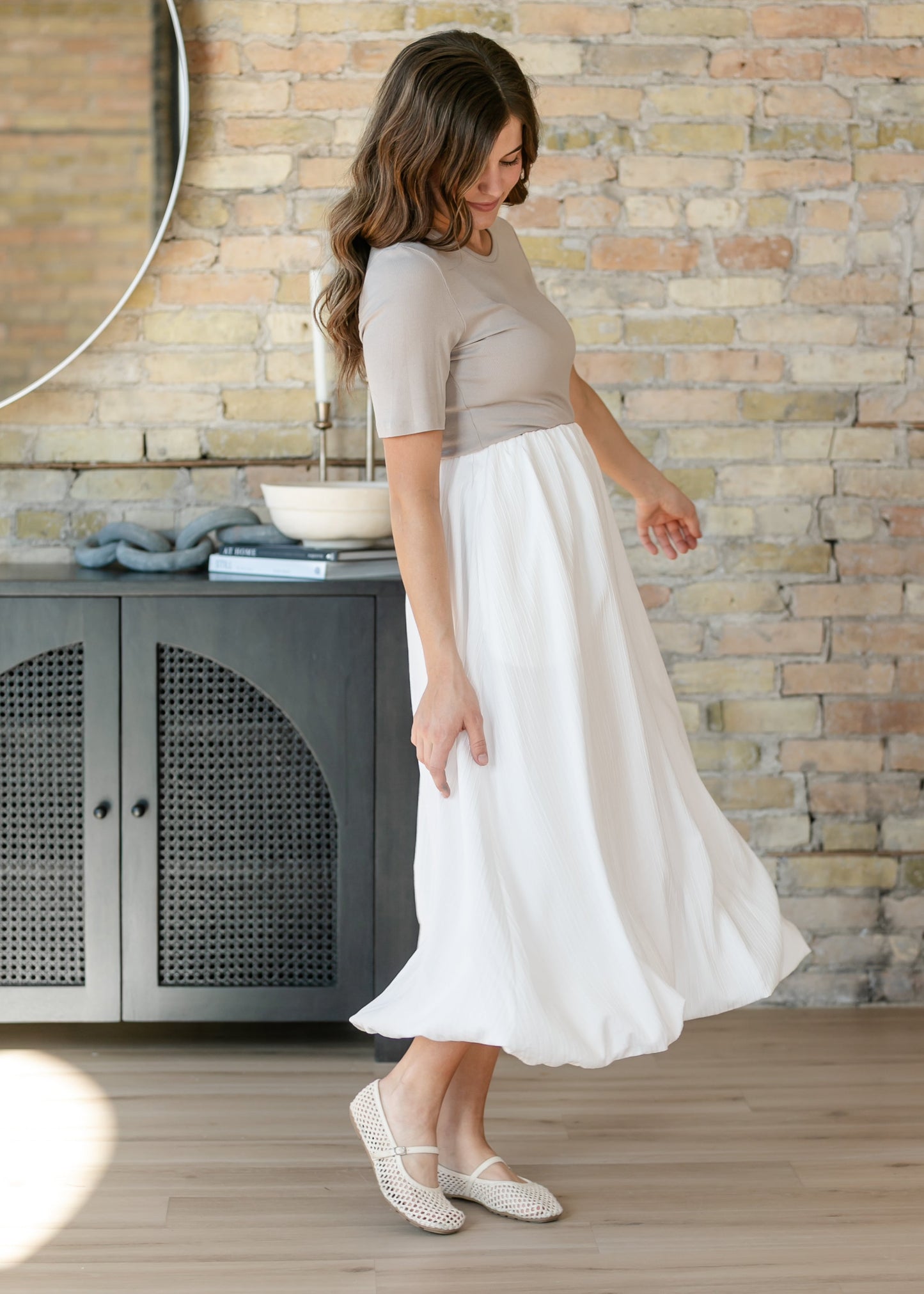 SAGE THE LABEL® Deja Vu Bubble Maxi Skirt IC Skirts