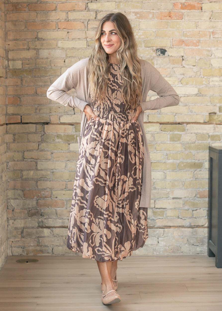 Sage the Label® Rustic Charm Midi Dress FF Dresses