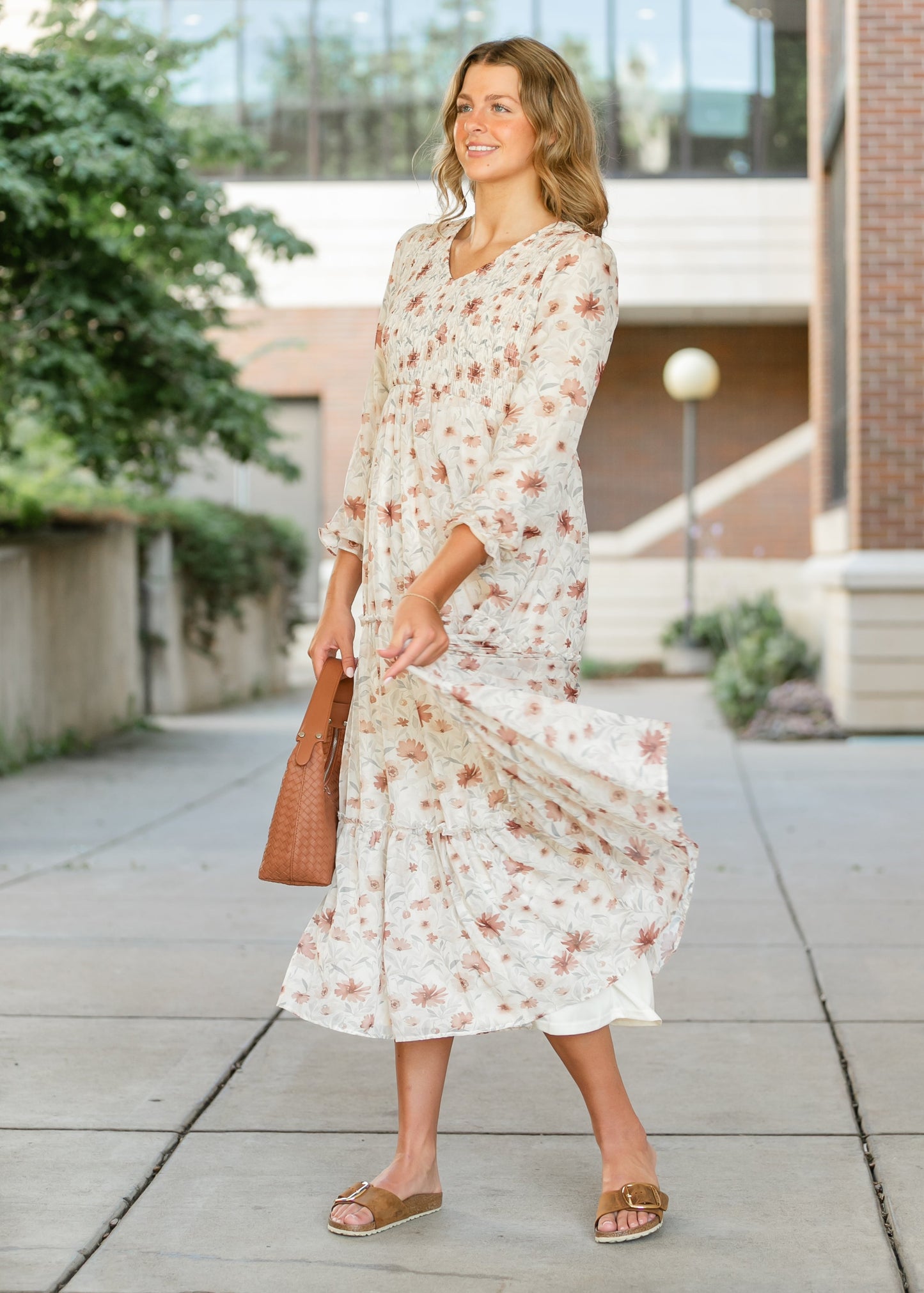 September Long Sleeve Maxi Dress FF Dresses
