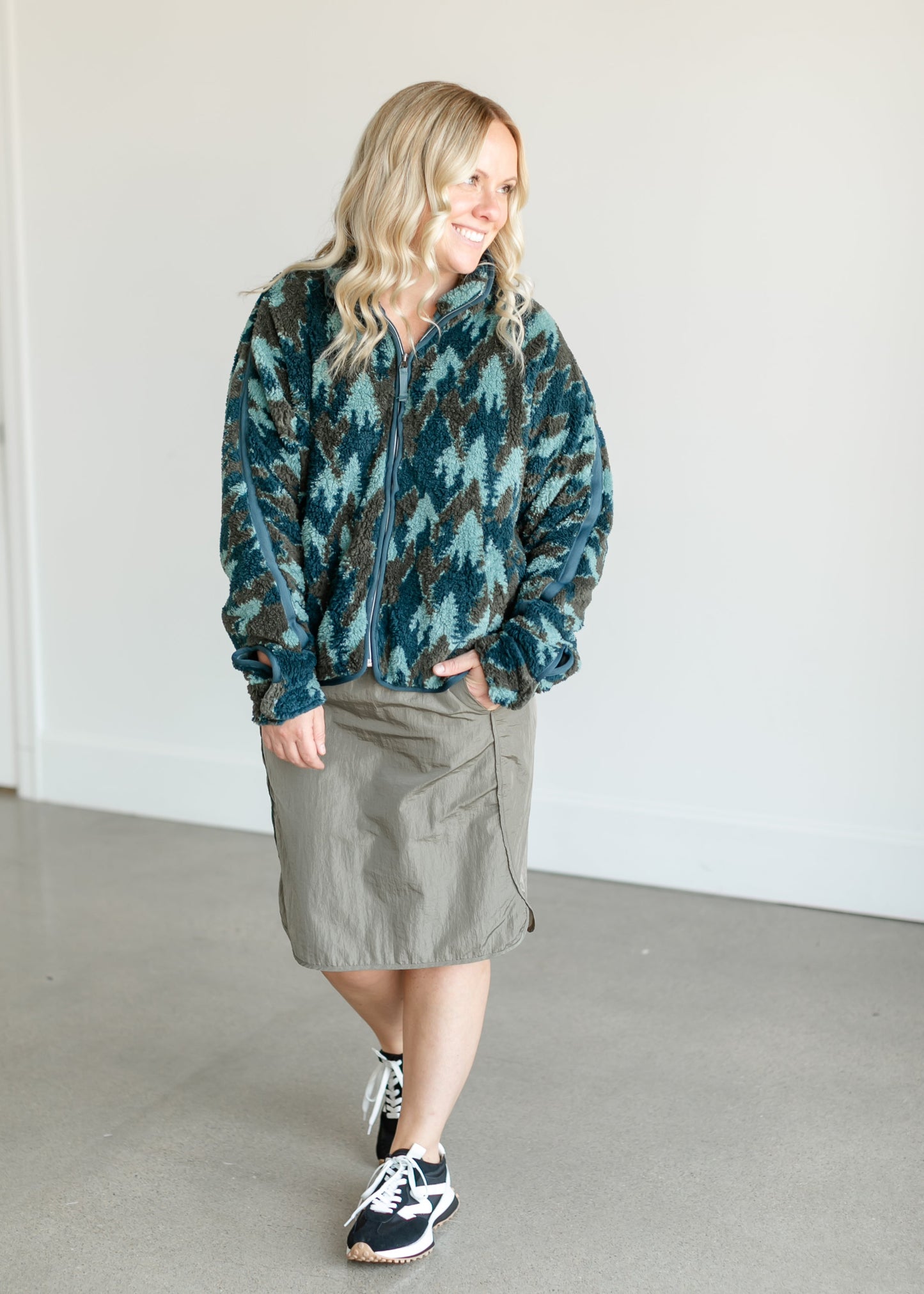 Sequoia Fleece Zip Up Jacket FF Tops
