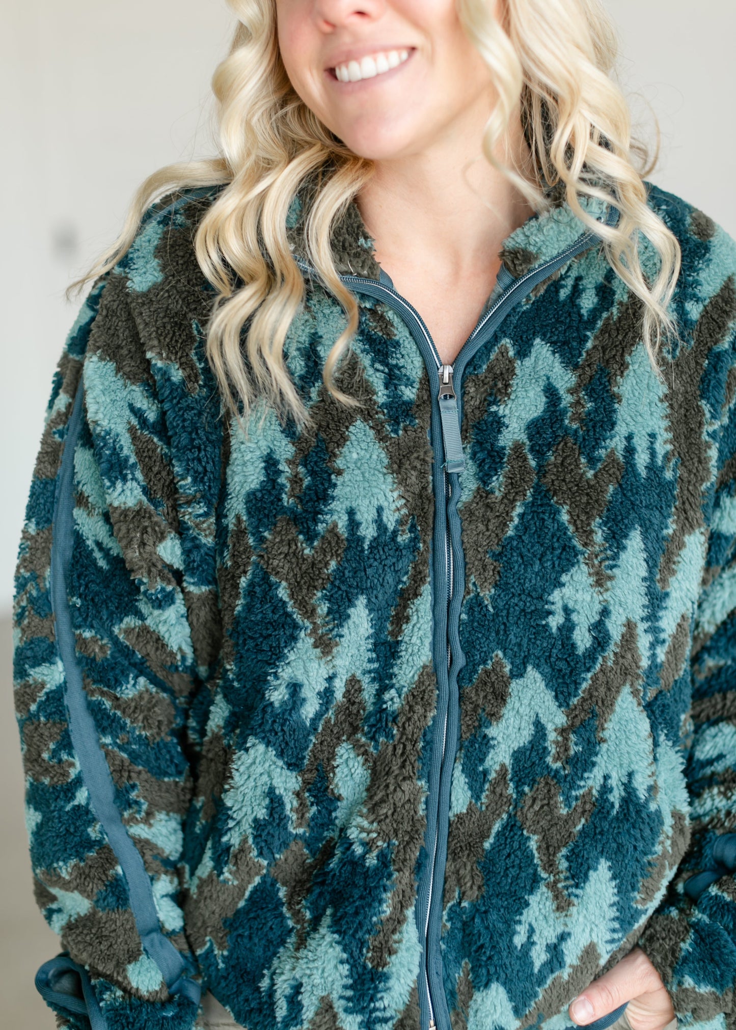 Sequoia Fleece Zip Up Jacket FF Tops