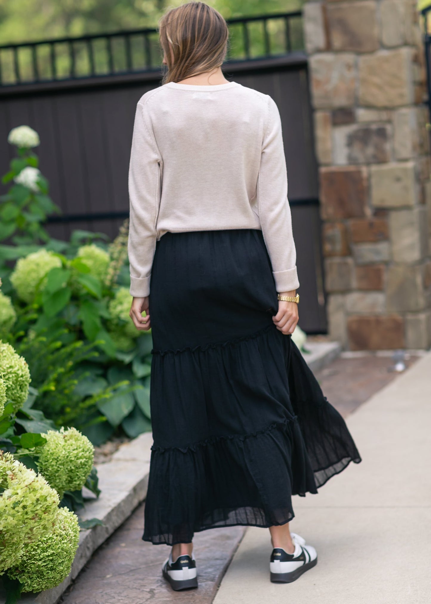 Serena Cotton Gauze Maxi Skirt IC Skirts