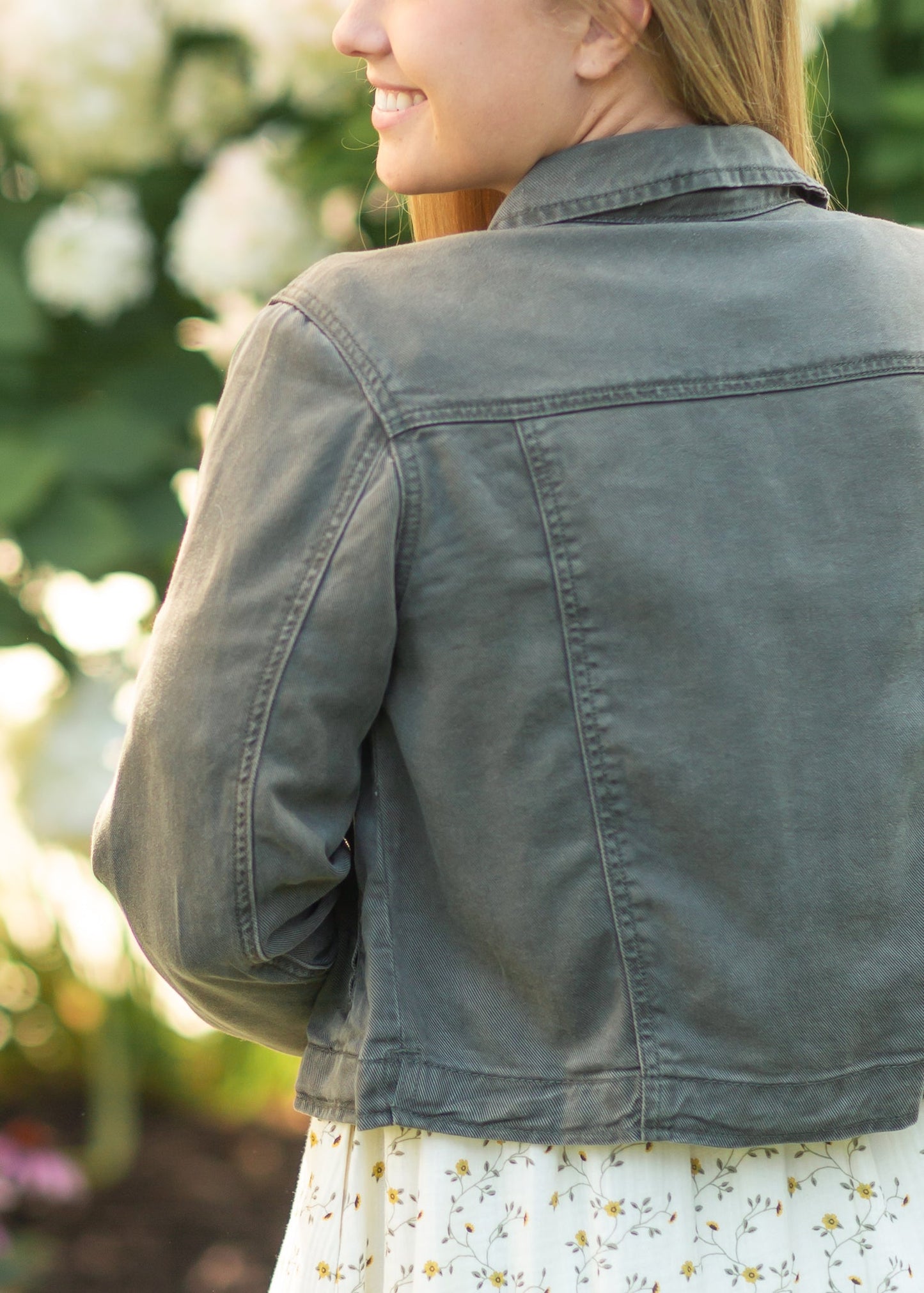 Shea Lightweight Denim Jacket IC Tops