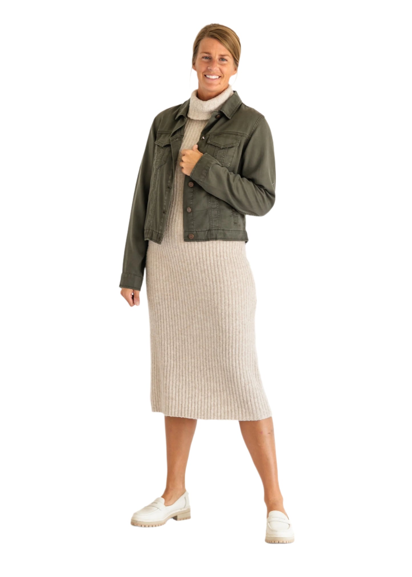 Shea Lightweight Denim Jacket IC Tops