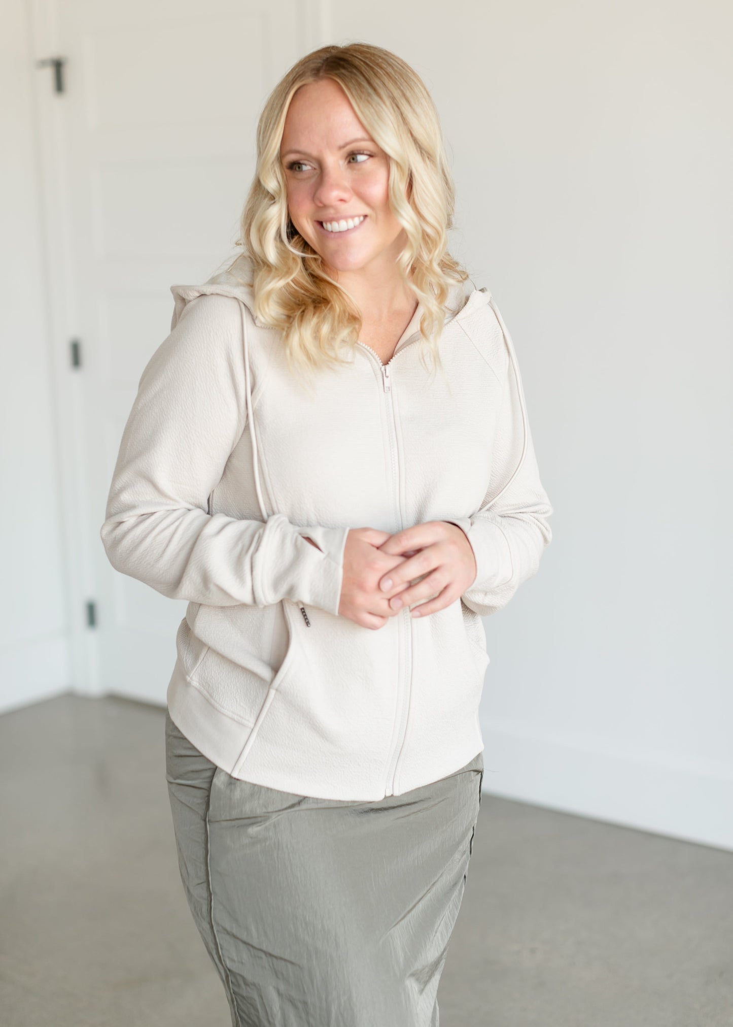 Silvana Full Zip Hoodie Jacket FF Tops